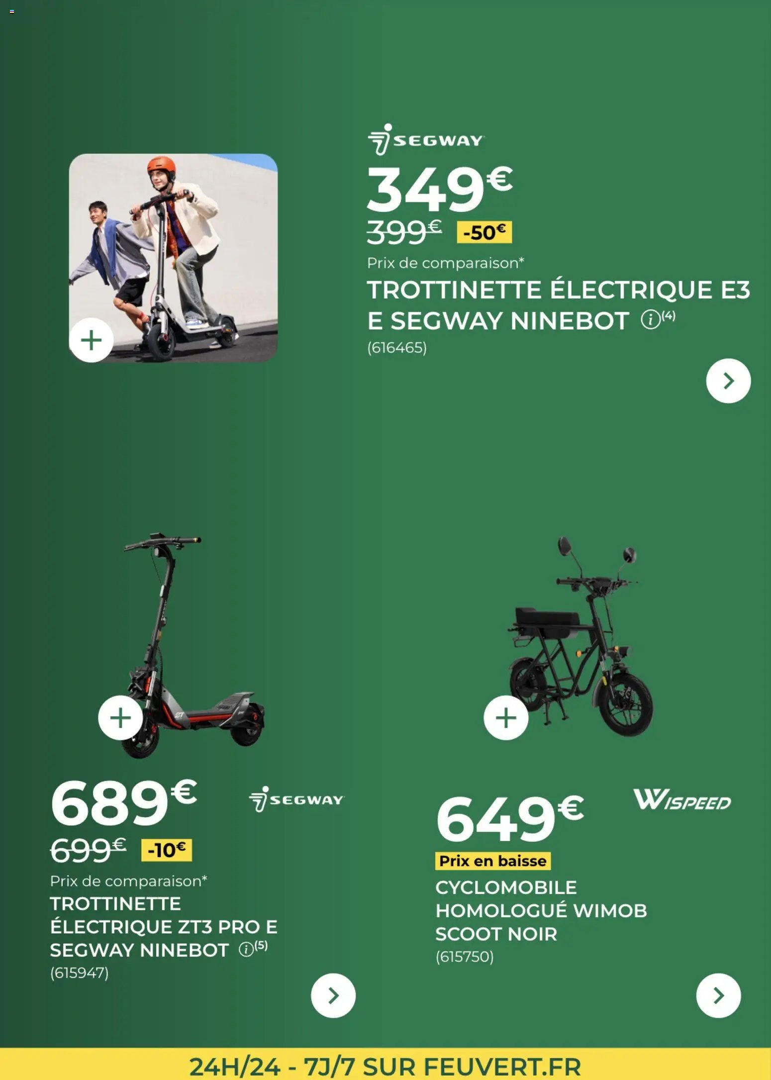 Feu Vert catalogue