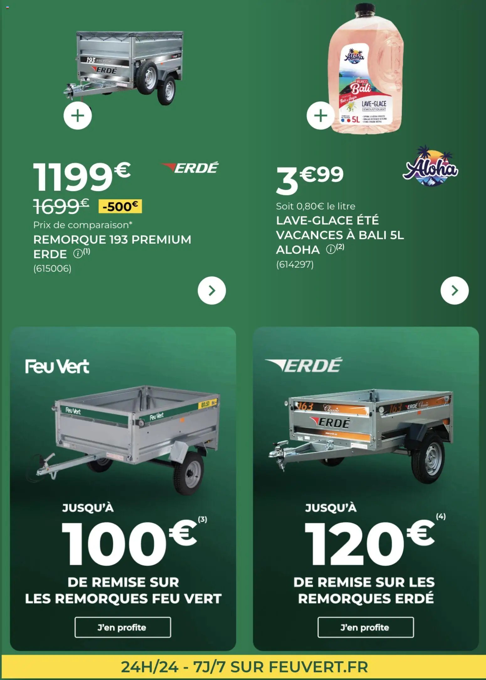 Feu Vert catalogue