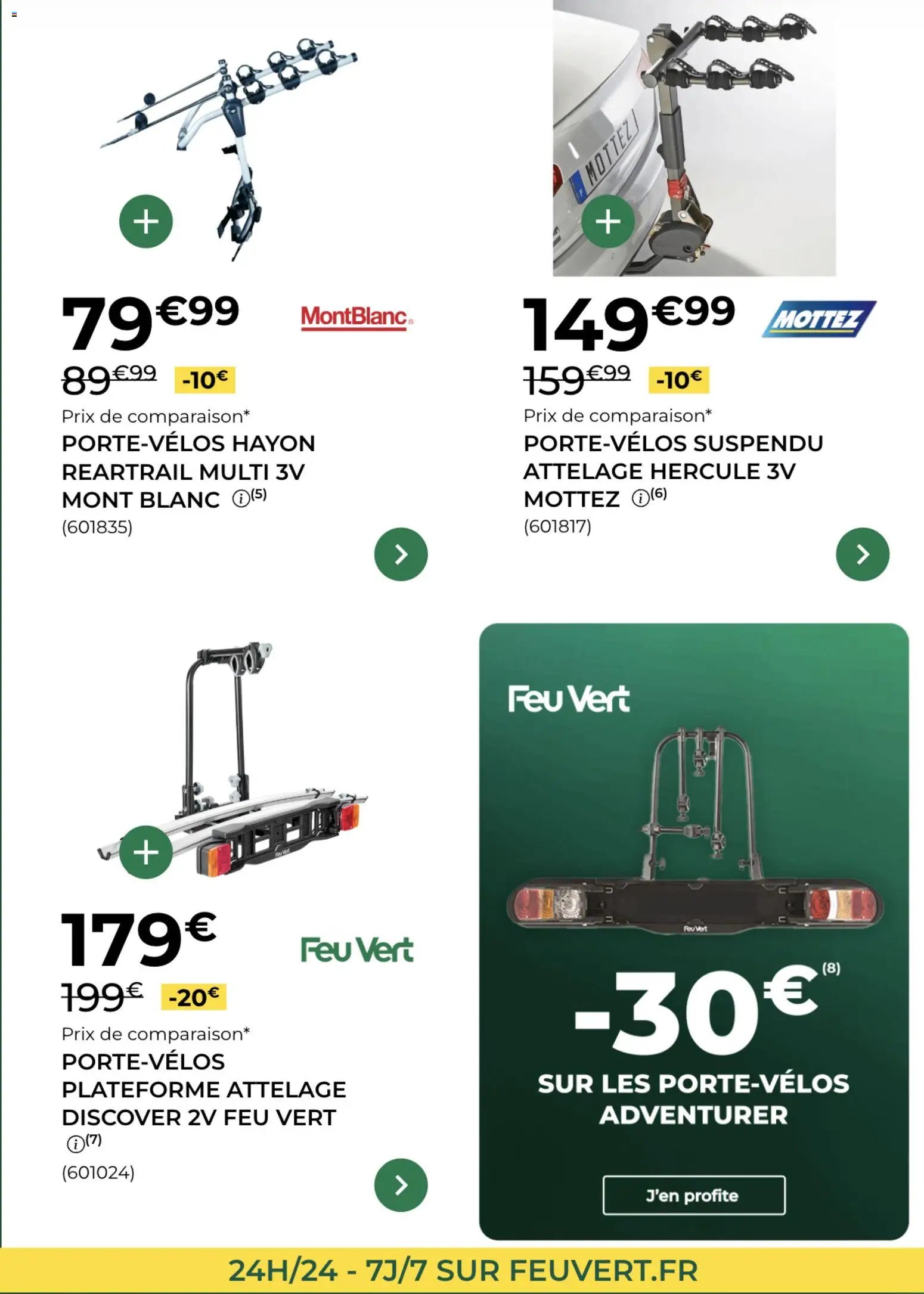 Feu Vert catalogue