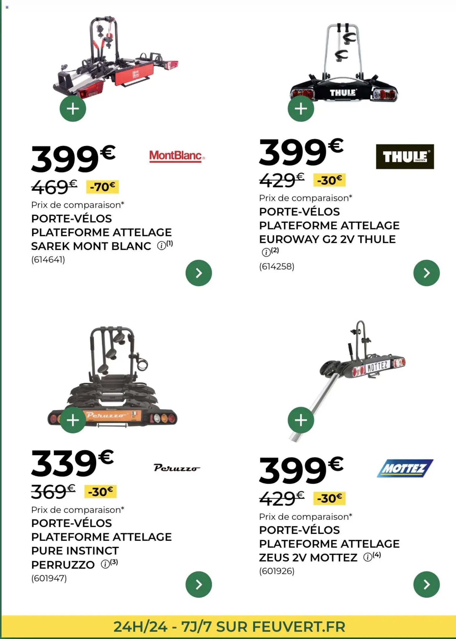 Feu Vert catalogue