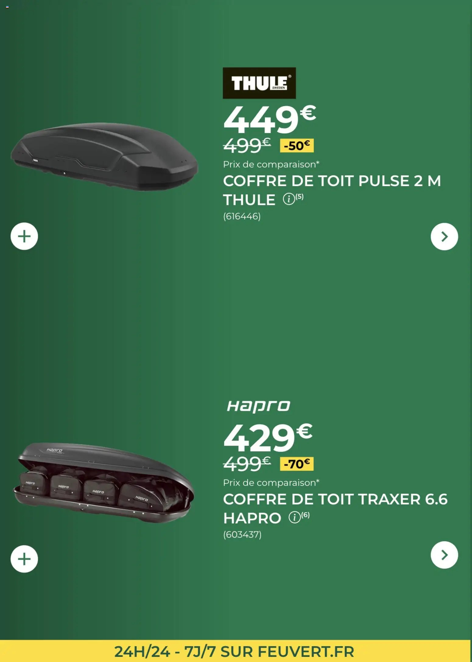 Feu Vert catalogue