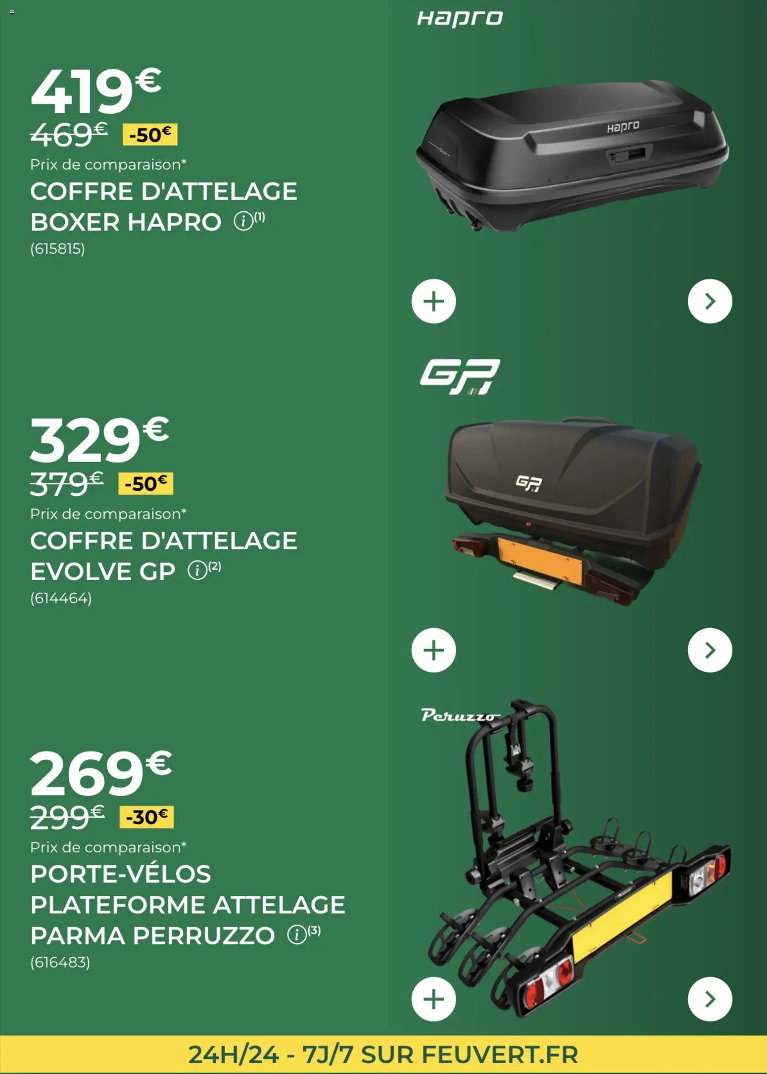 Feu Vert catalogue