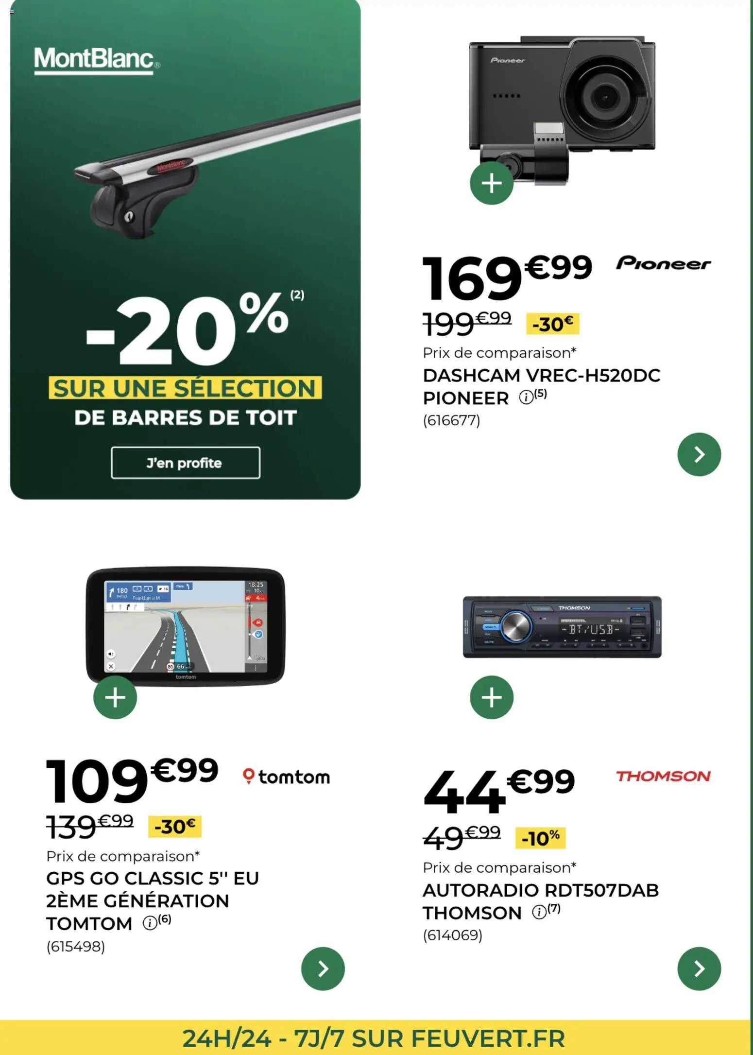 Feu Vert catalogue
