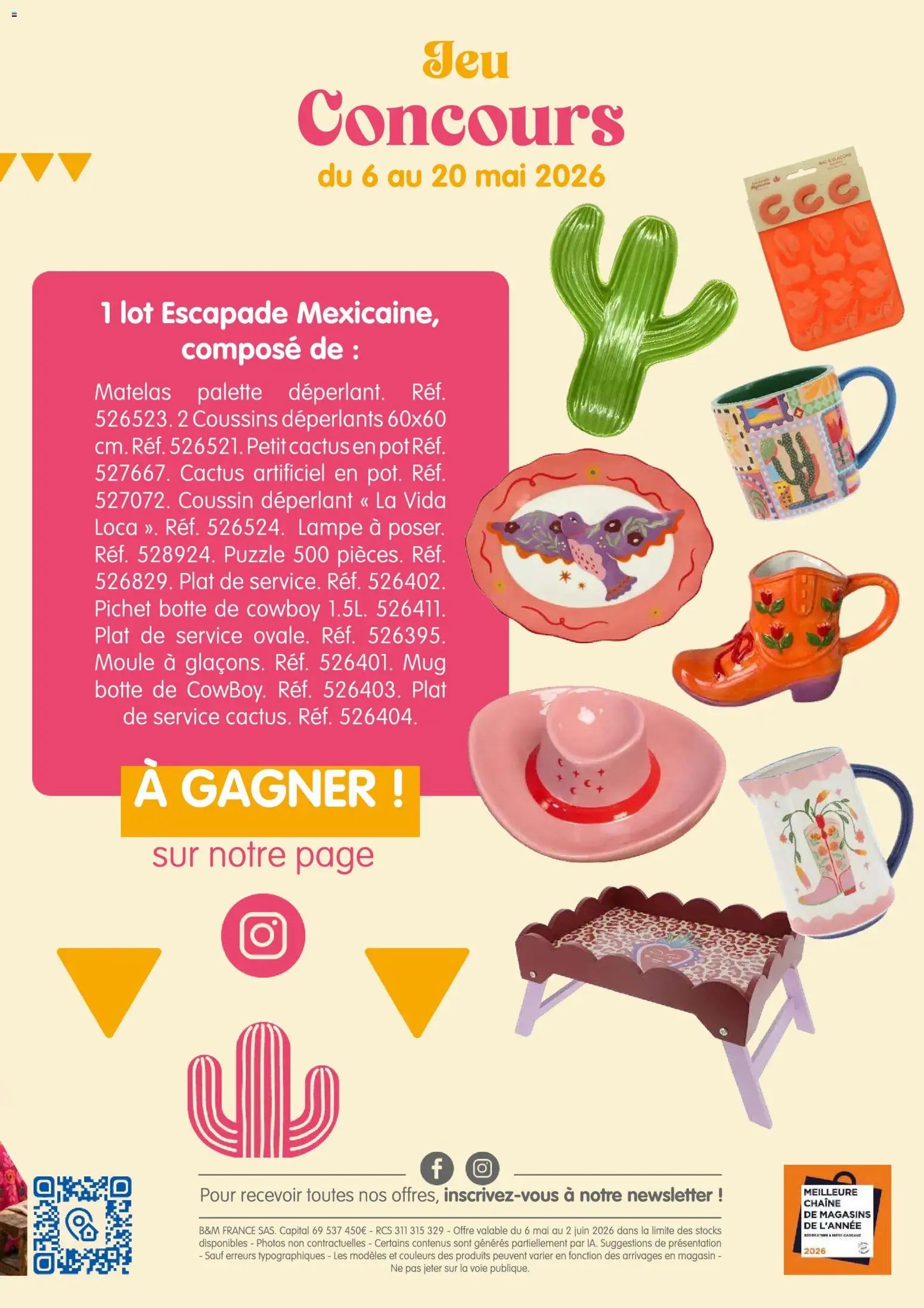 B&M Escapade Mexicaine