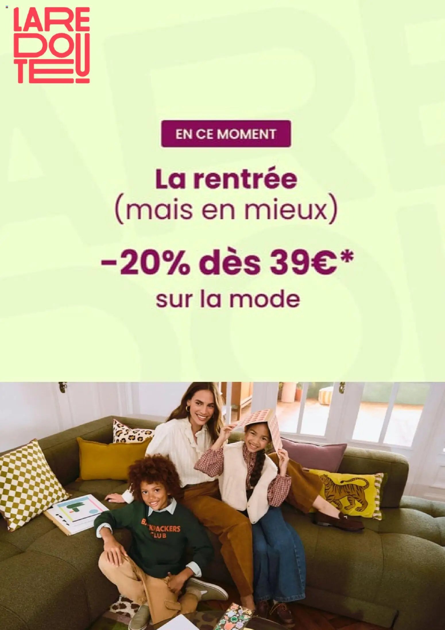 La Redoute catalogue Été