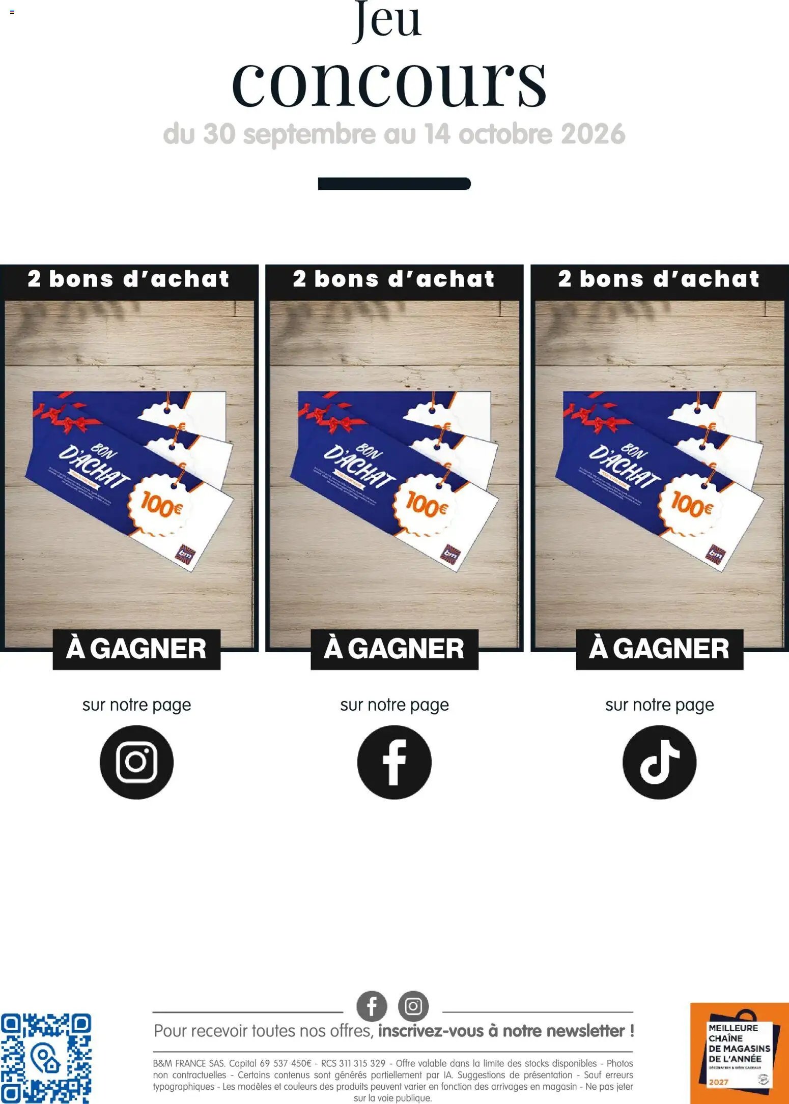 B&M - Brochure