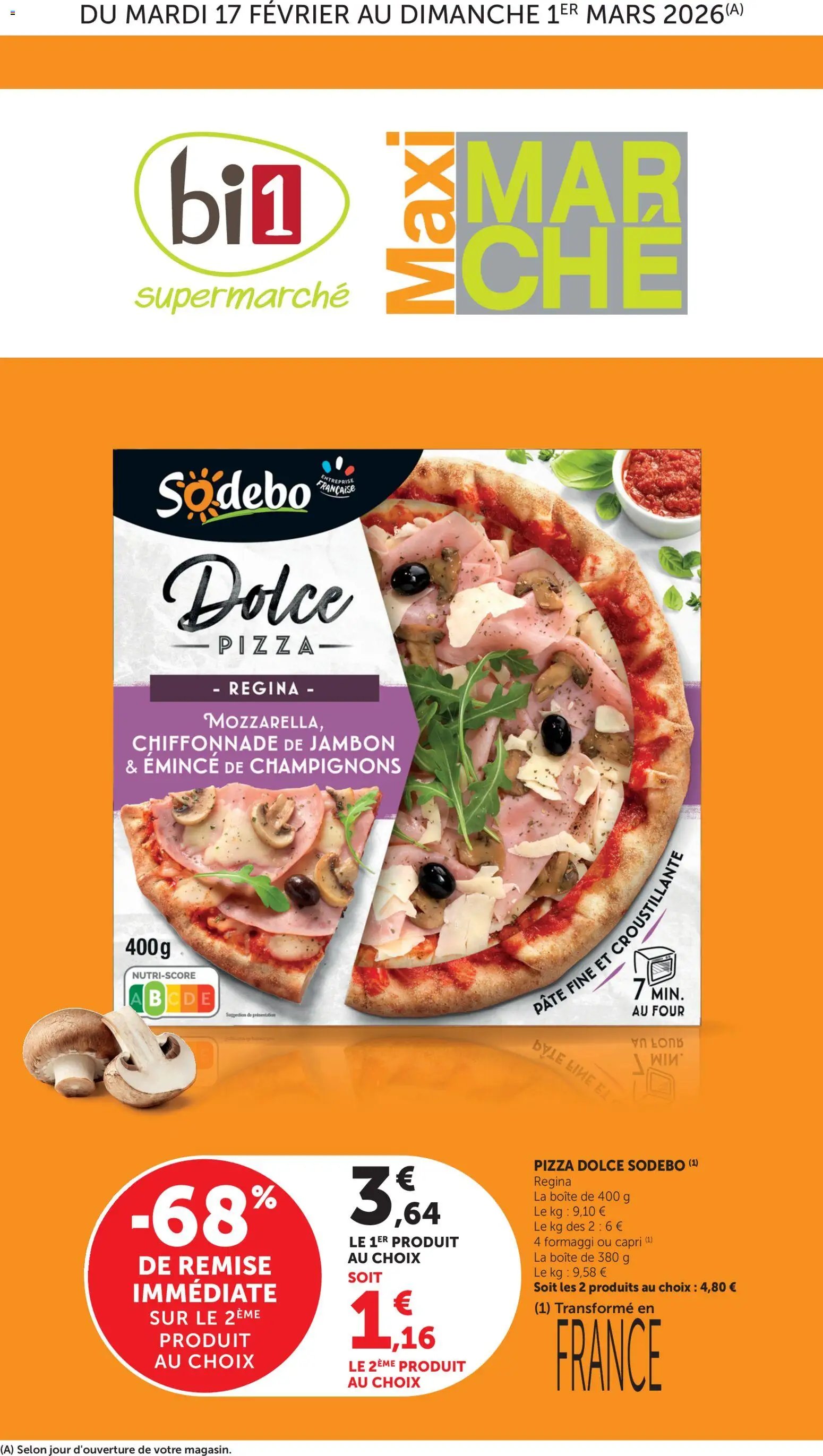 bi1 catalogue maxi marché