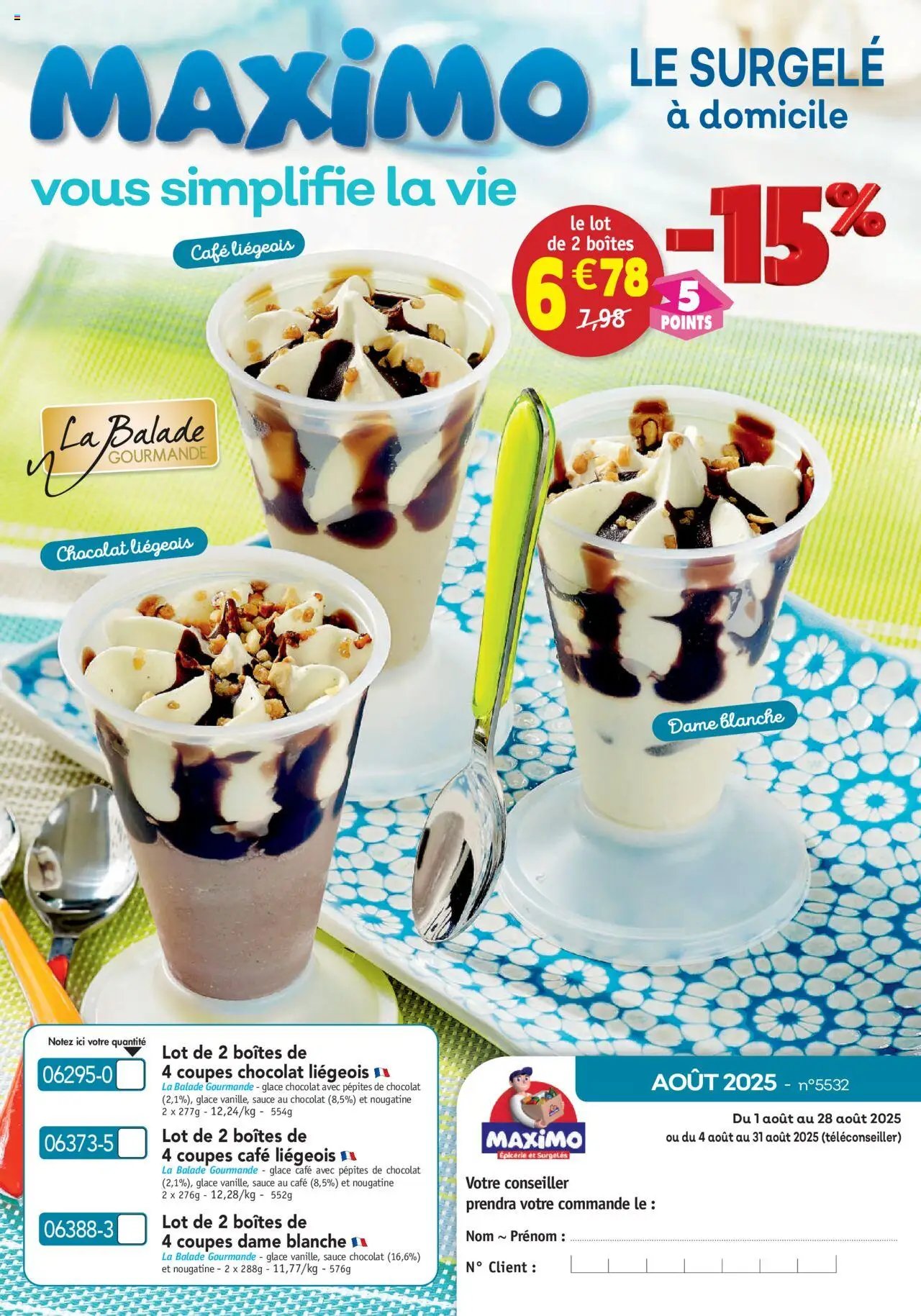 Maximo catalogue (2025-08-01 - 2025-08-28)