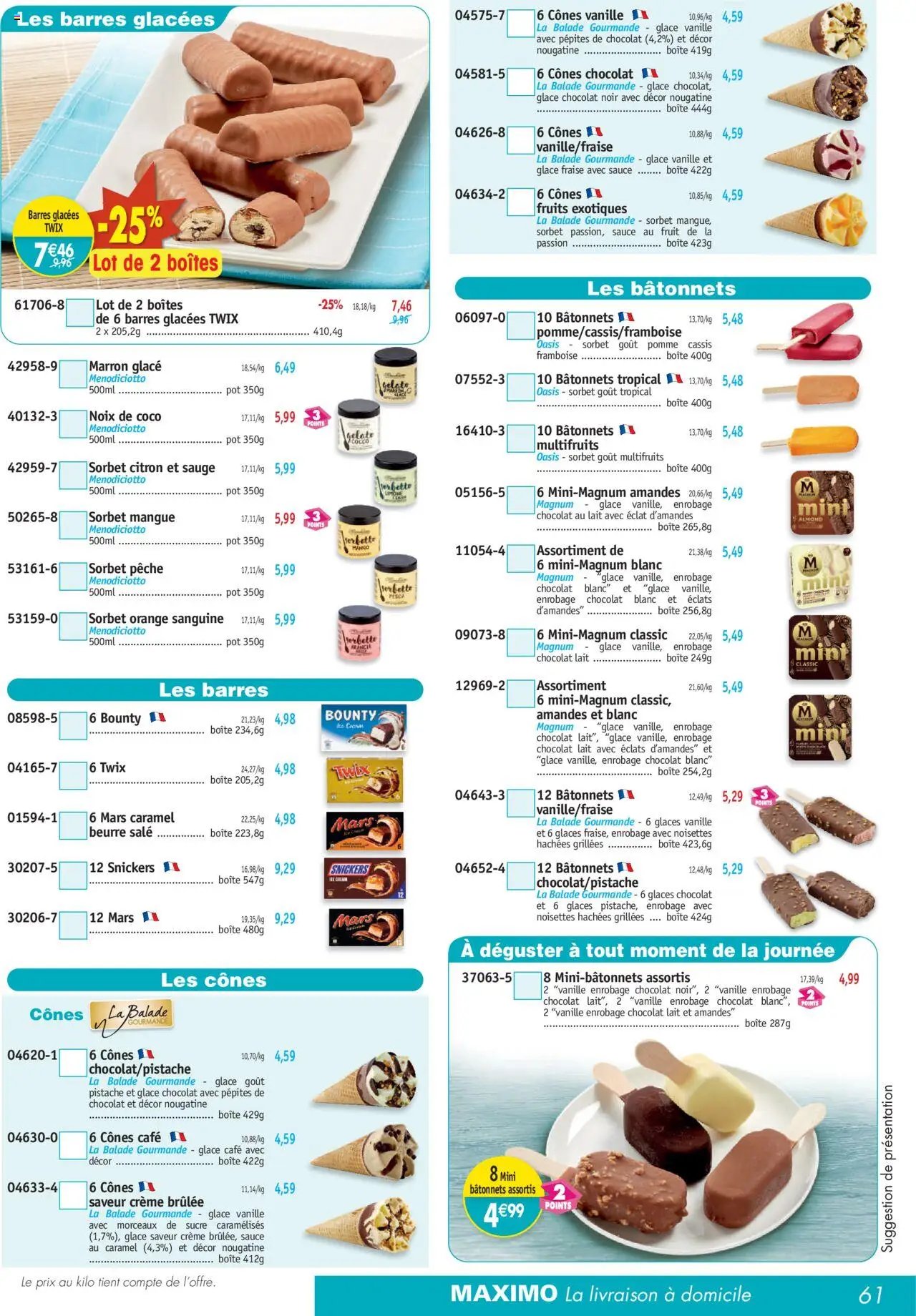Maximo catalogue (2025-08-01 - 2025-08-28)