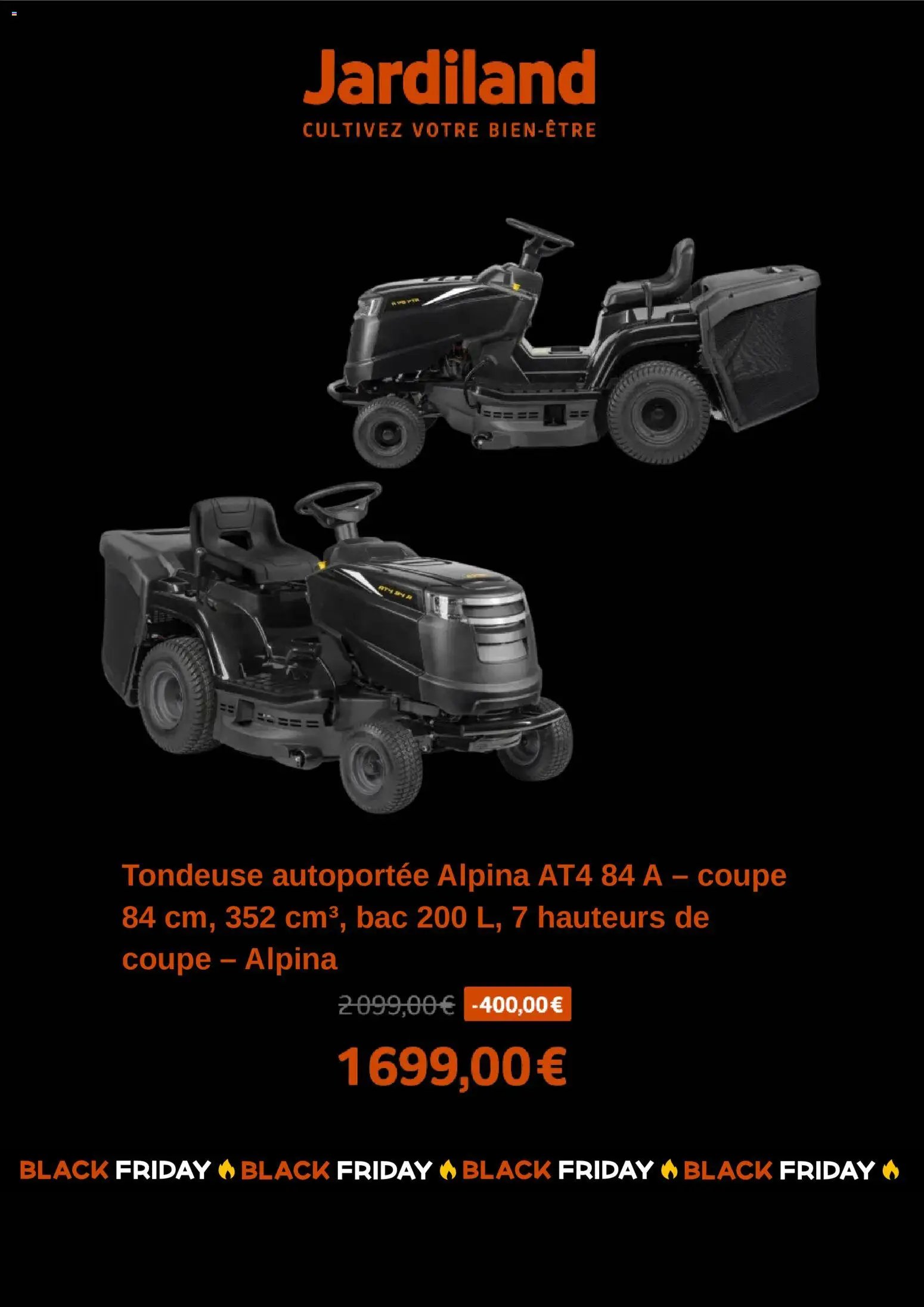 Jardiland Black Friday