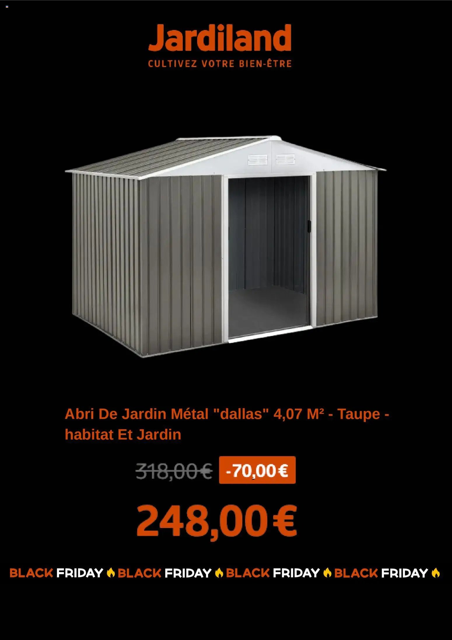 Jardiland Black Friday