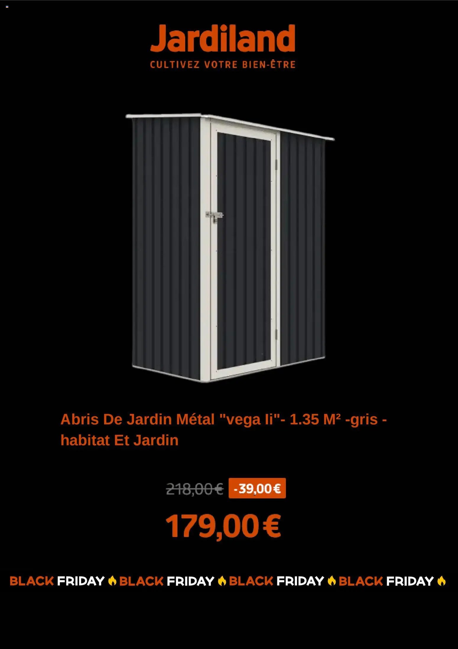 Jardiland Black Friday