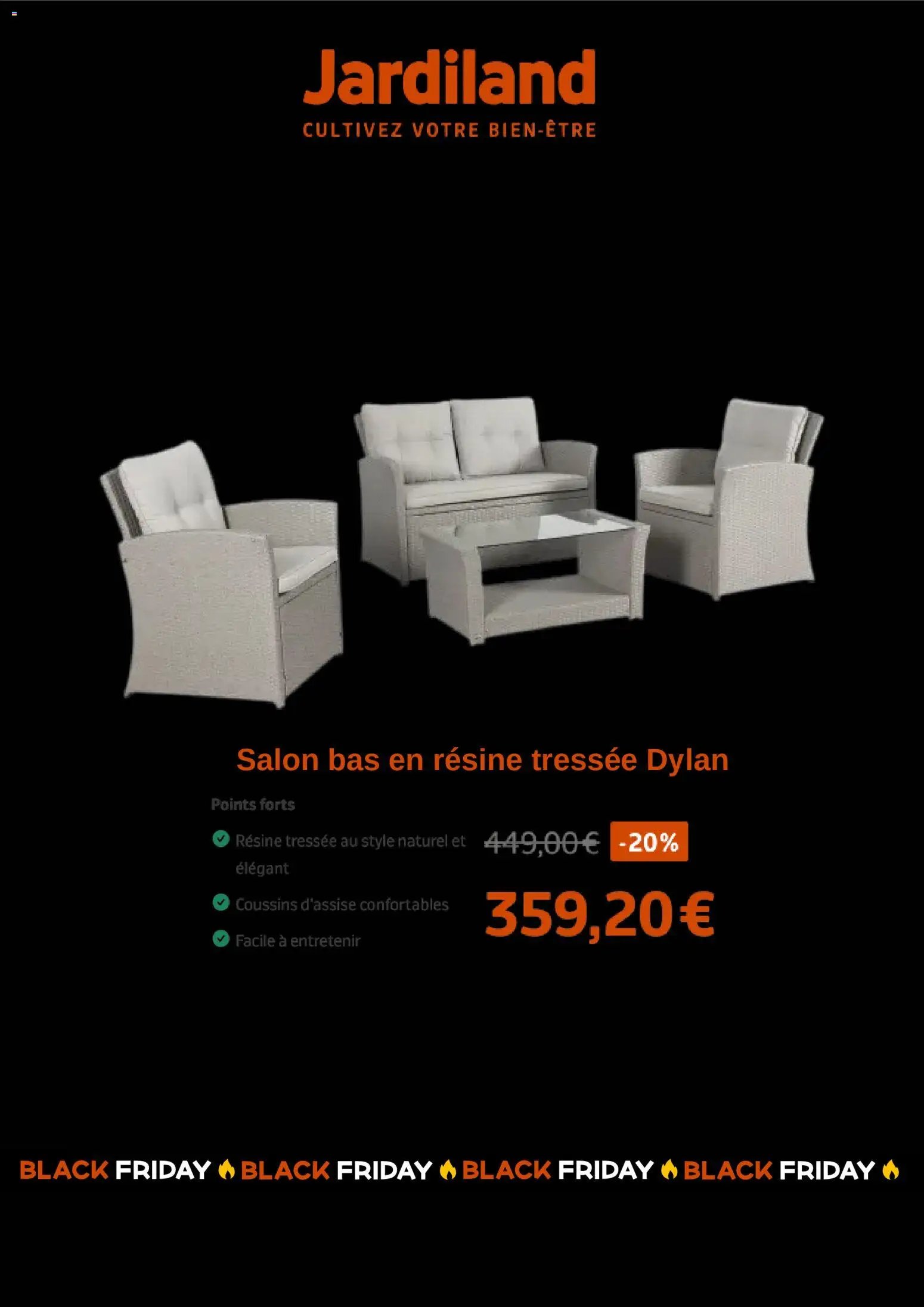 Jardiland Black Friday