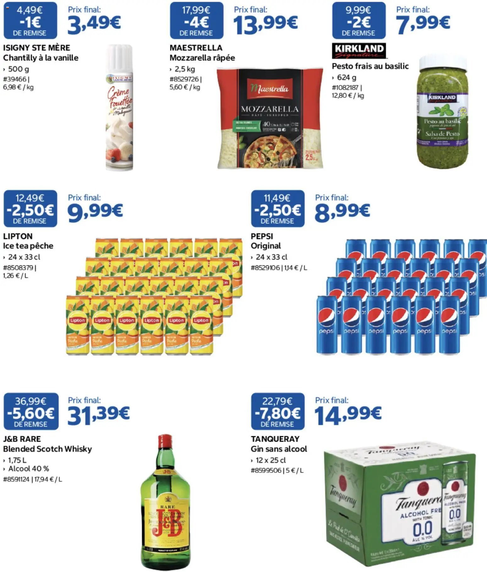 Costco offres exclusives