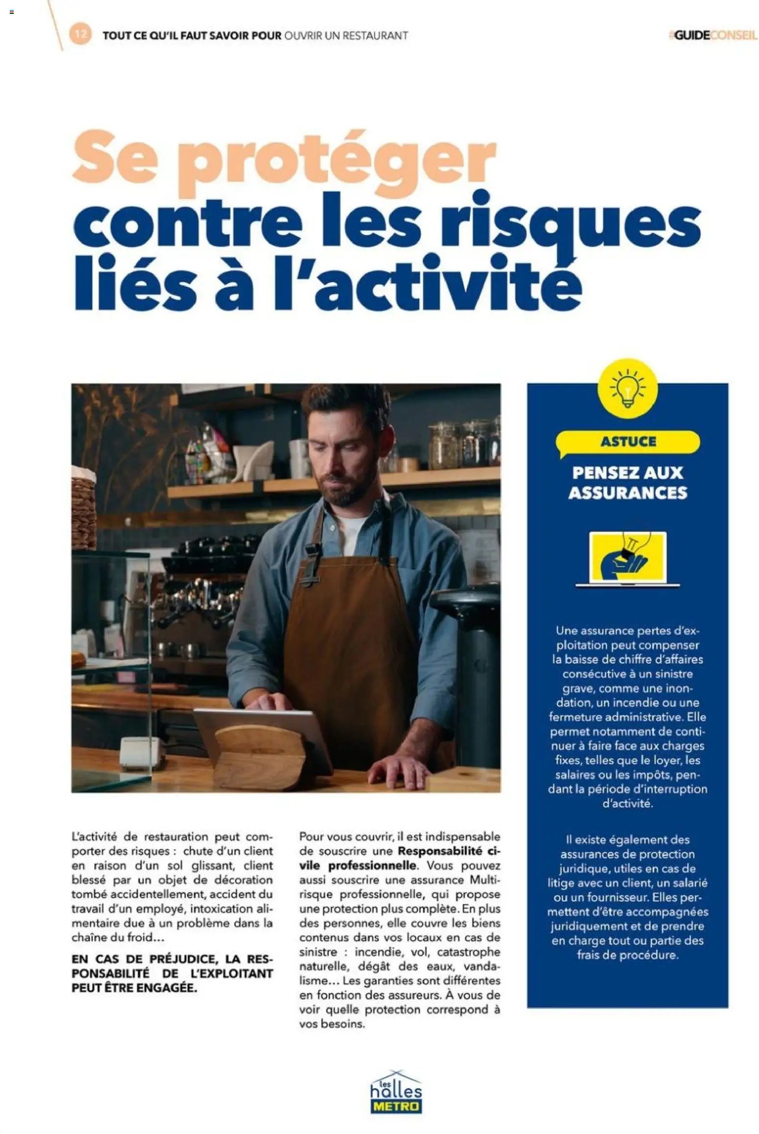 METRO - Tout ce qu'il faut savoir pour ouvrir un restaurant