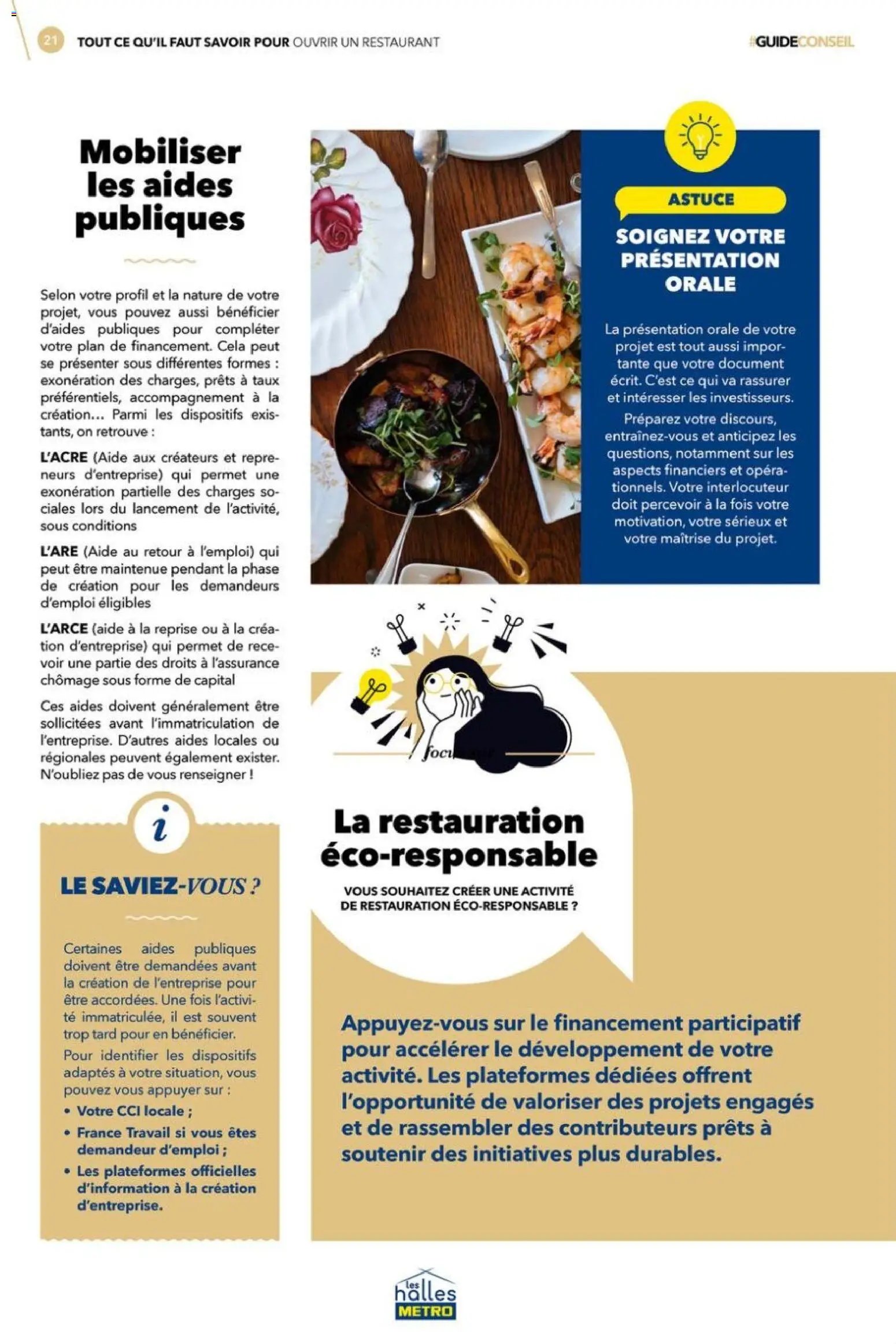 METRO - Tout ce qu'il faut savoir pour ouvrir un restaurant