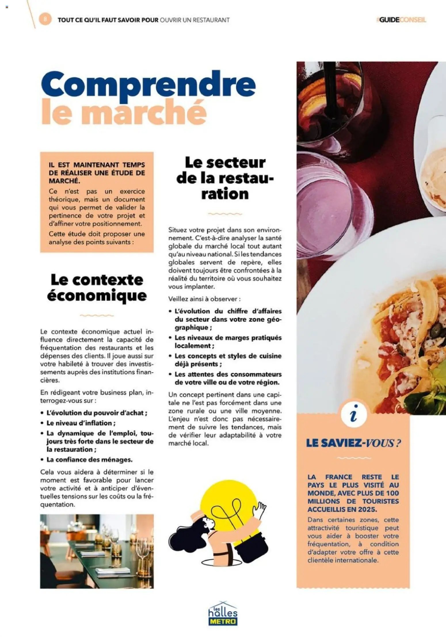 METRO - Tout ce qu'il faut savoir pour ouvrir un restaurant