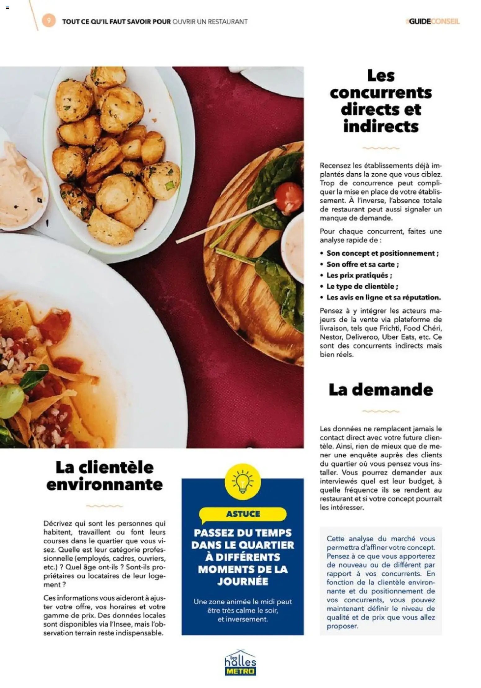 METRO - Tout ce qu'il faut savoir pour ouvrir un restaurant
