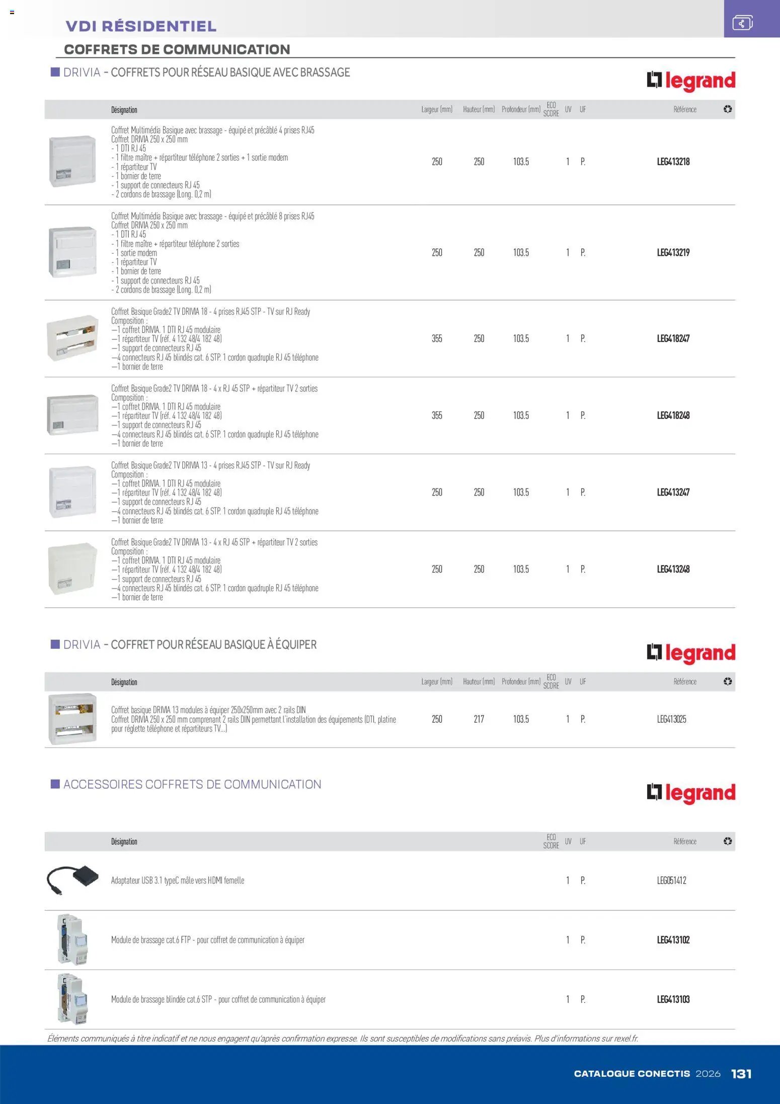 Rexel - Catalogue conectis (2026-04-10 - 2026-12-31)