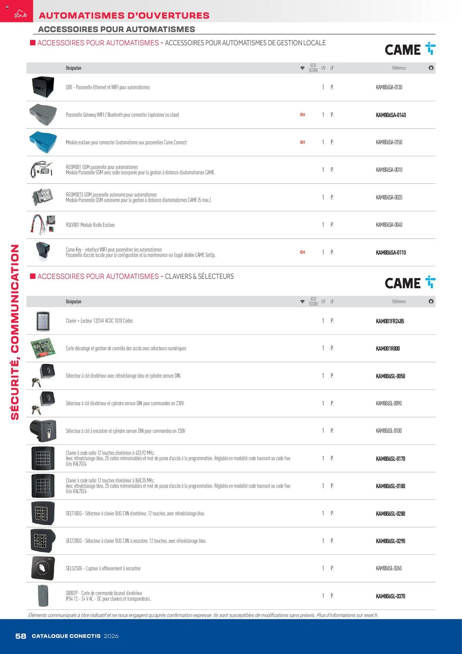 Rexel - Catalogue conectis
