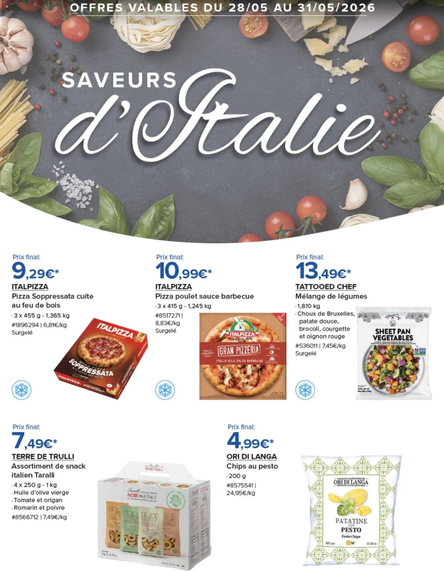Costco Saveurs d'Italie