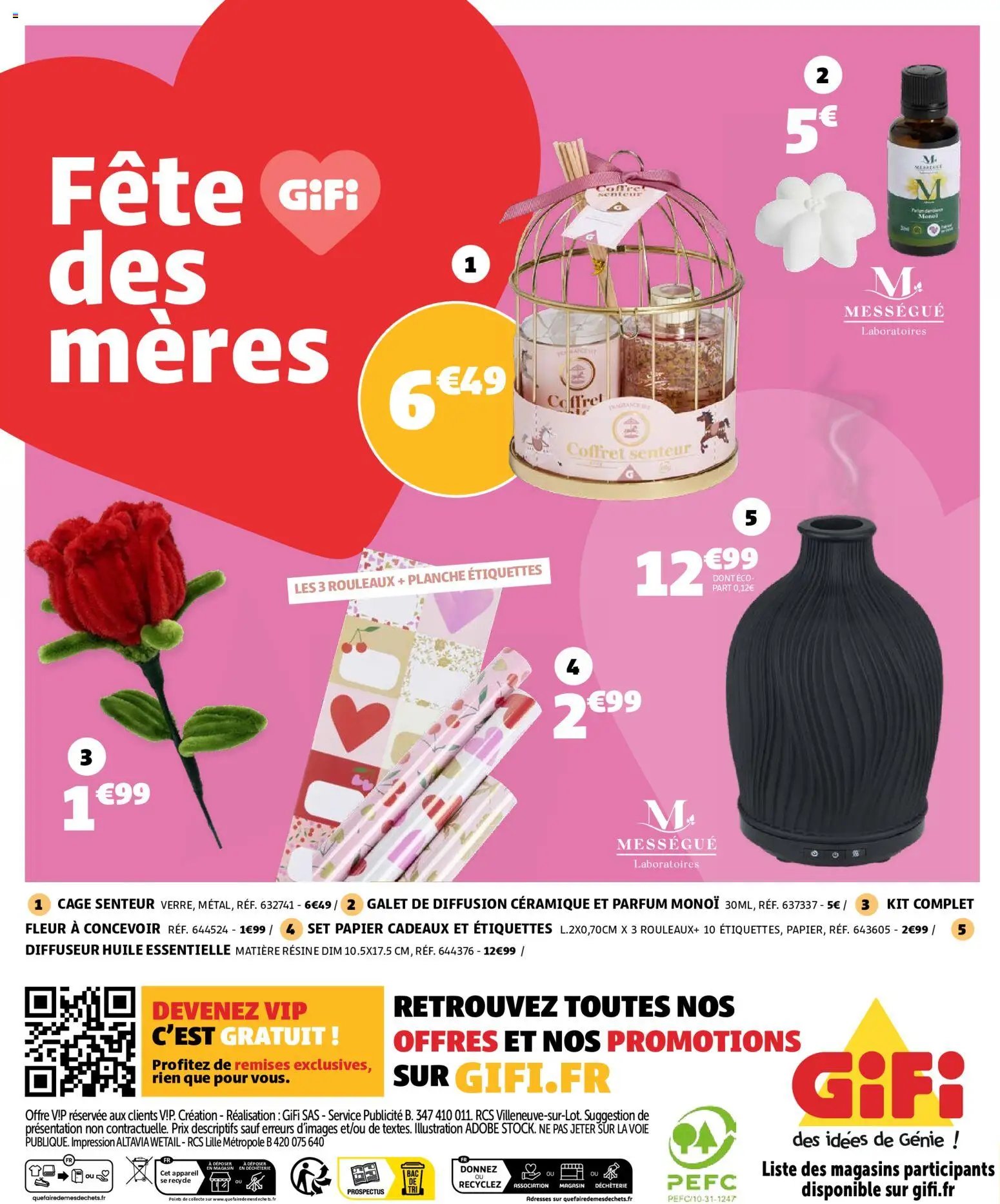 GiFi catalogue