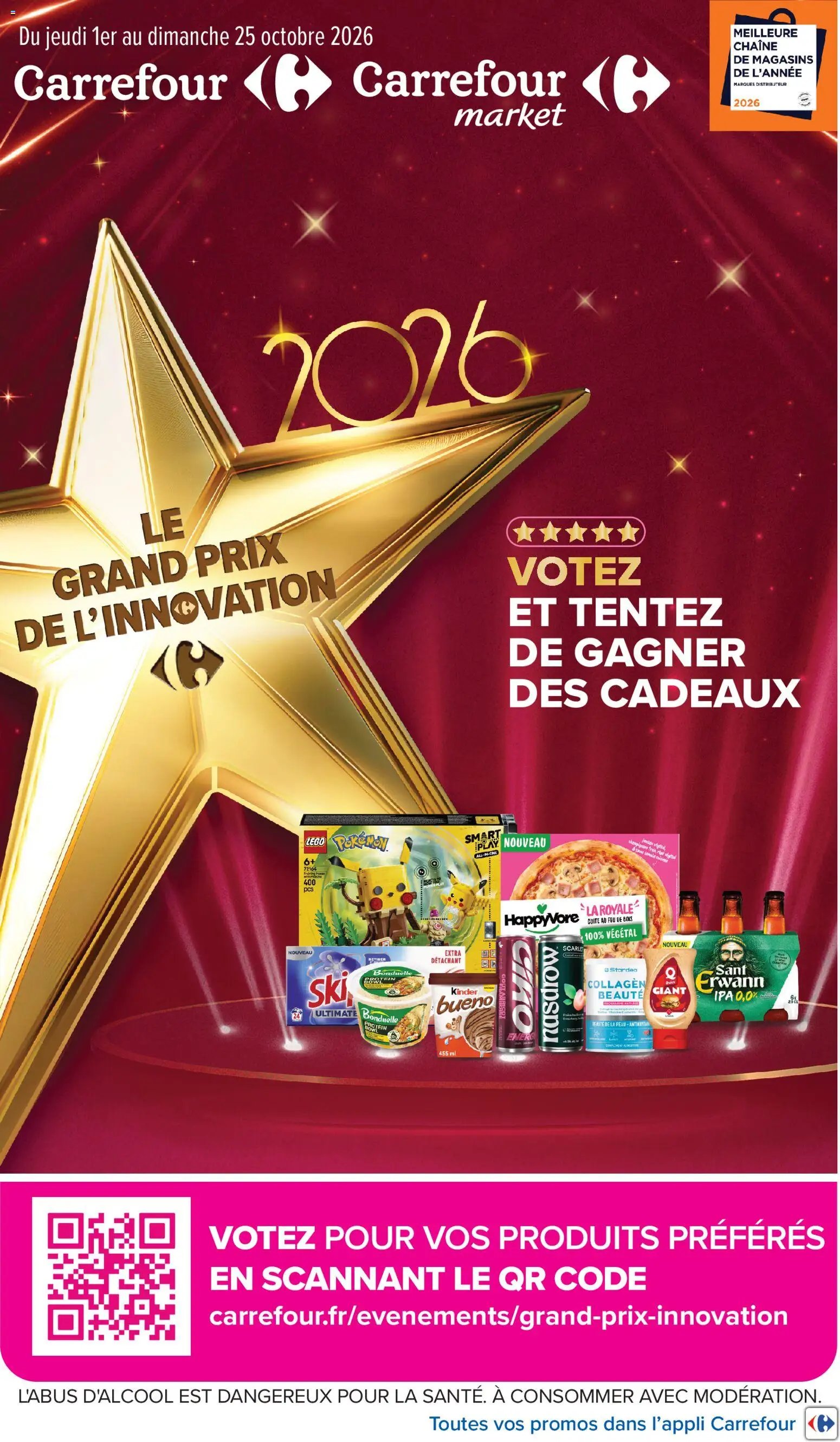 Carrefour Market Le grand prix de l'innovation 2026