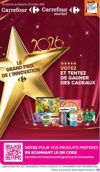 Carrefour Market Le grand prix de l'innovation 2026