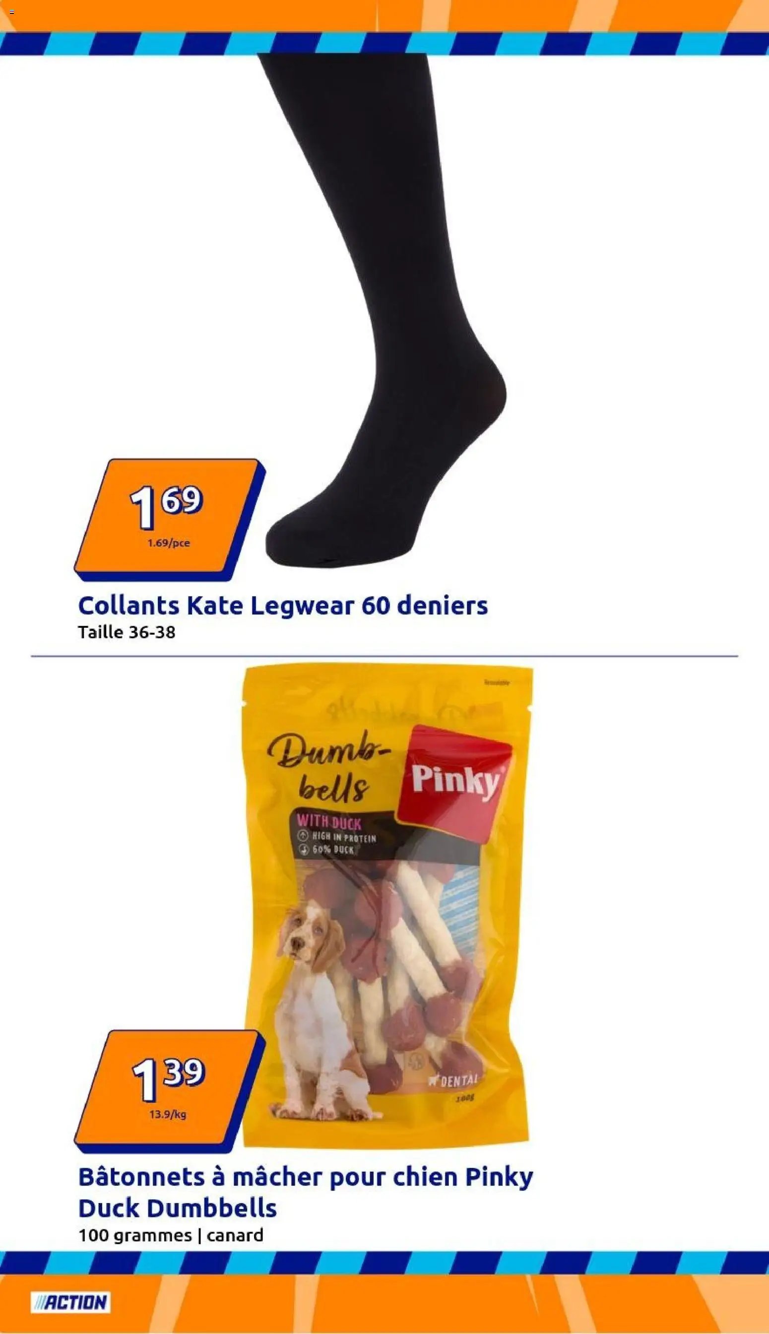 Action catalogue de la semaine 4