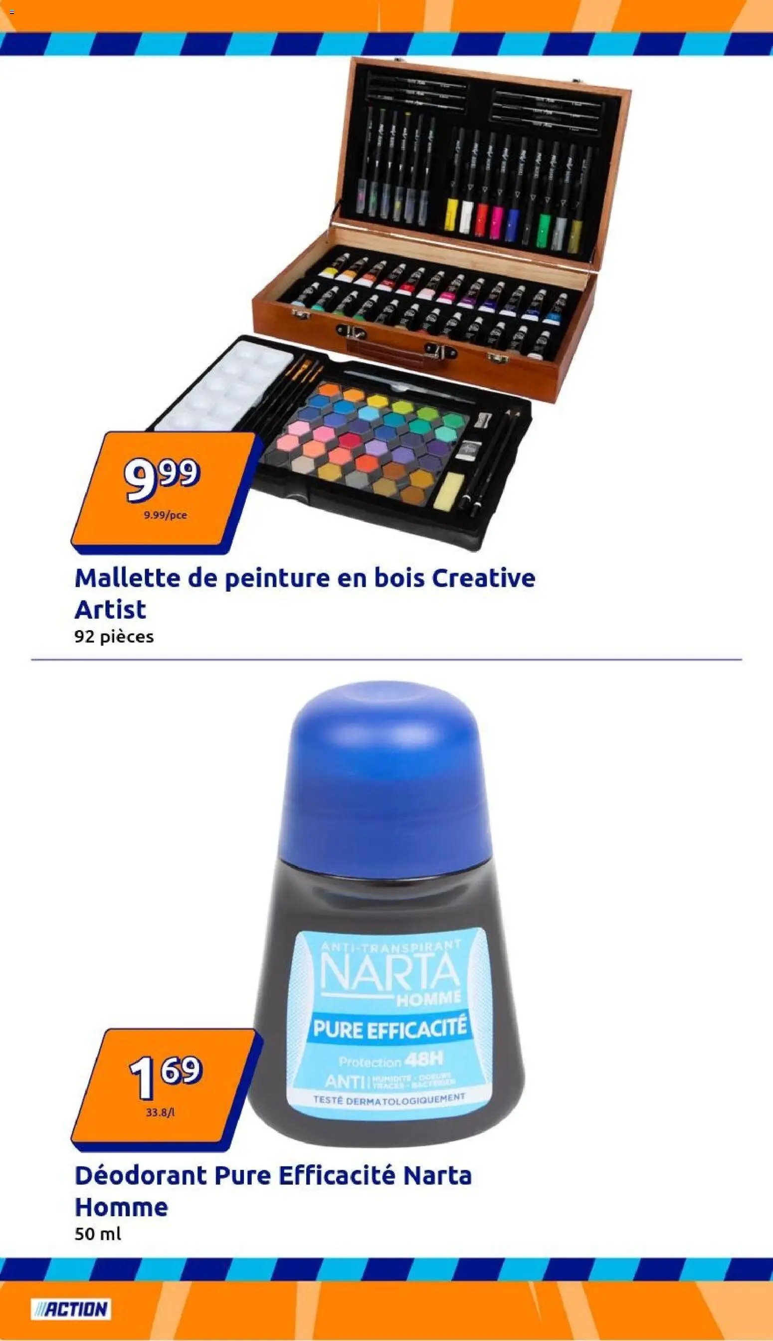 Action catalogue de la semaine 4