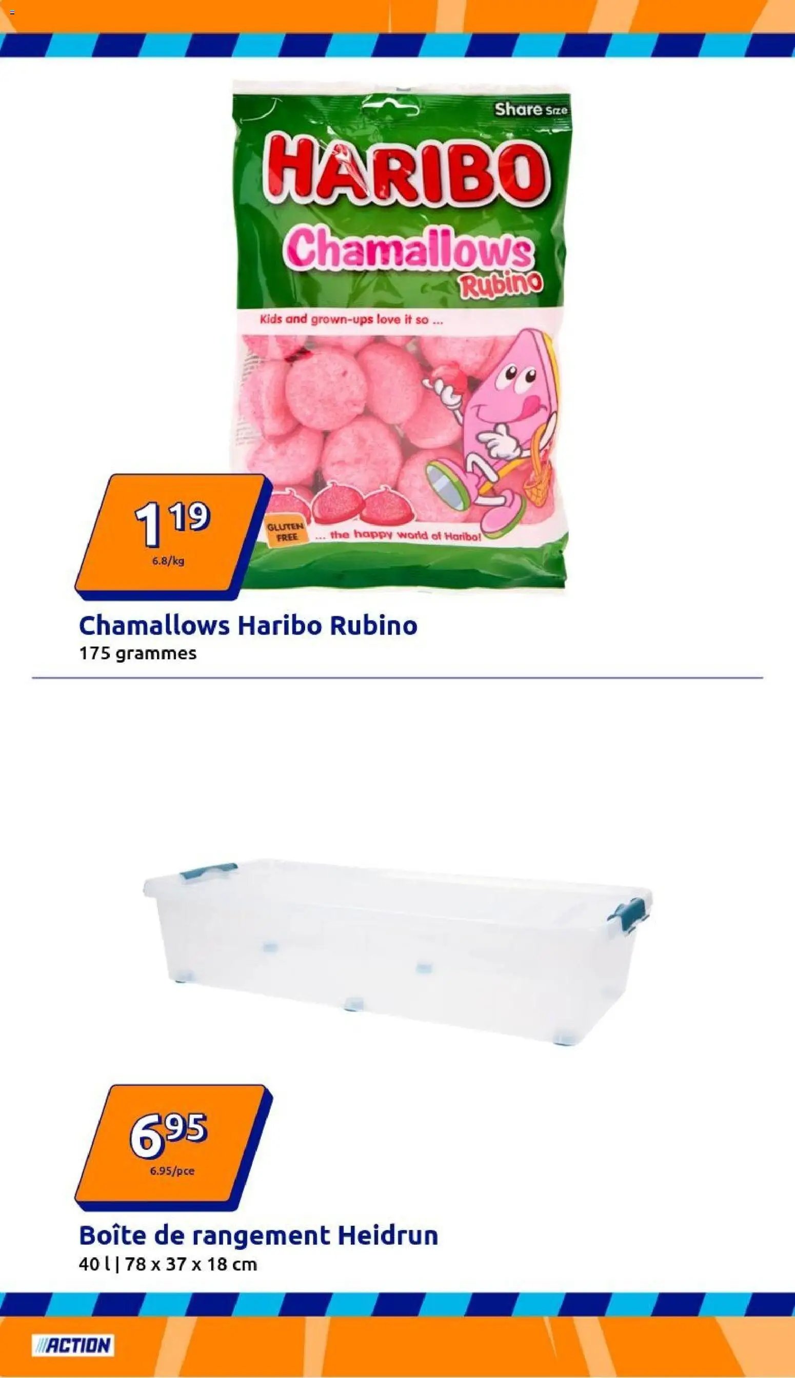 Action catalogue de la semaine 4