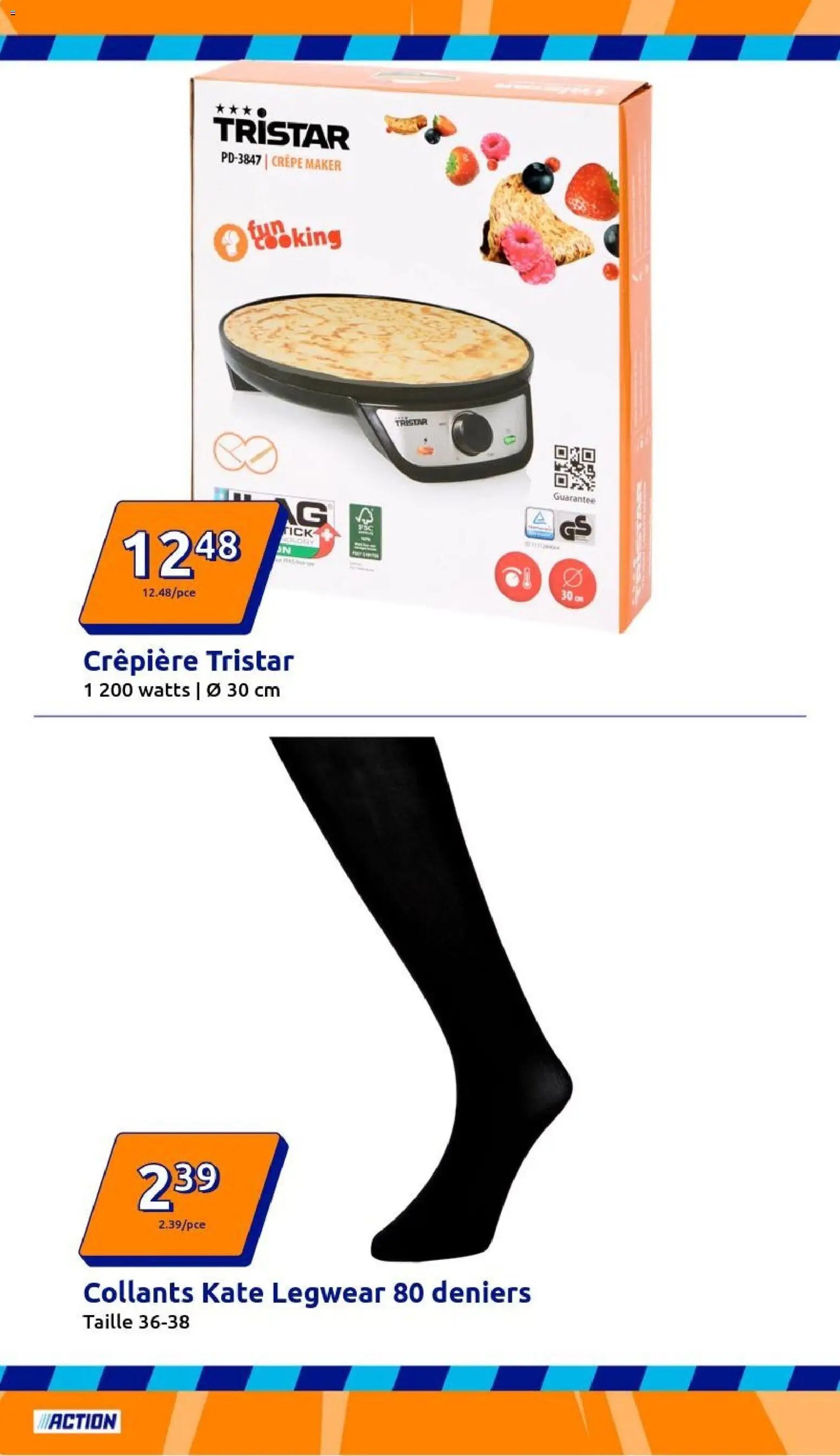 Action catalogue de la semaine 4