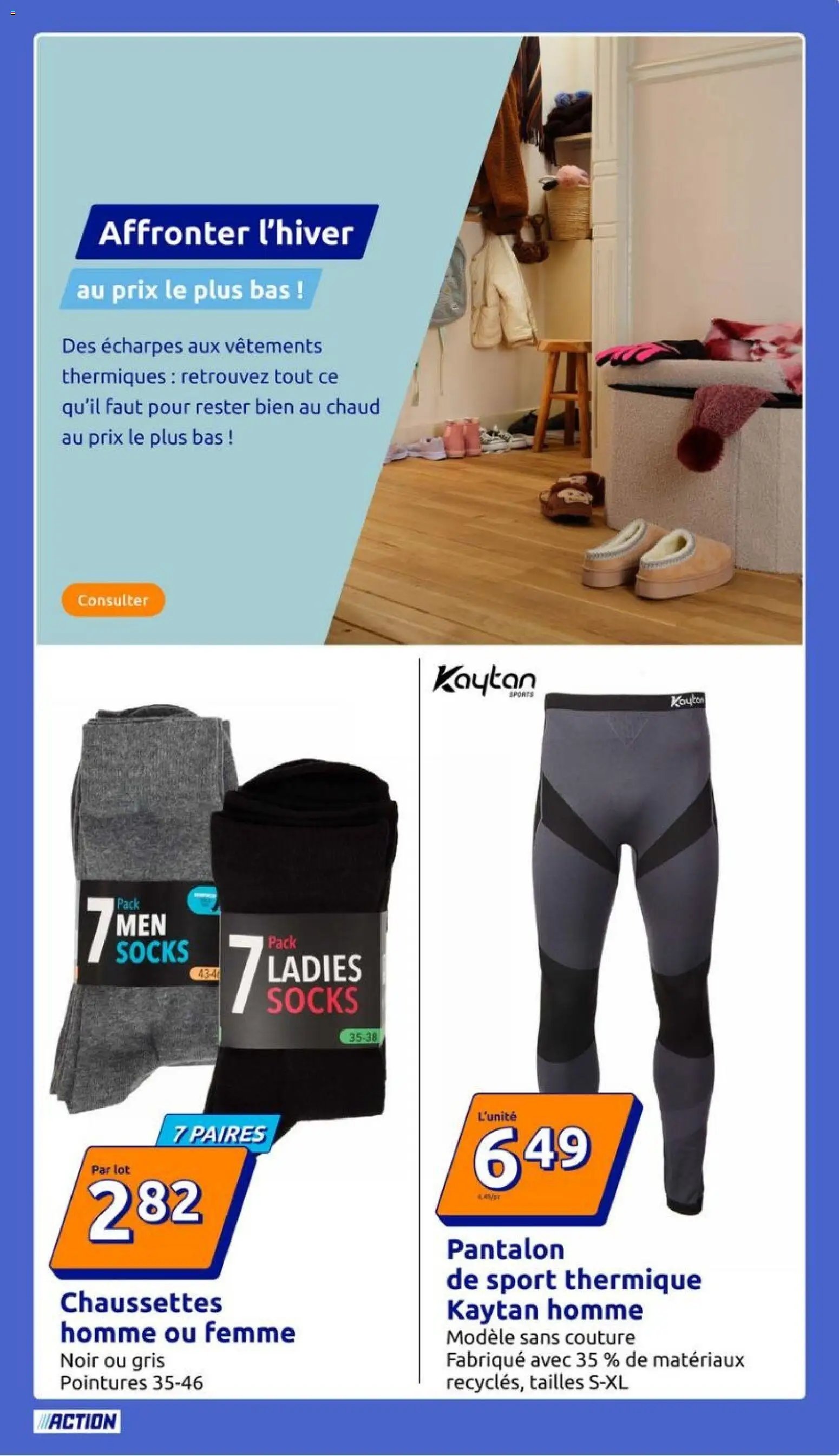 Action catalogue de la semaine 4