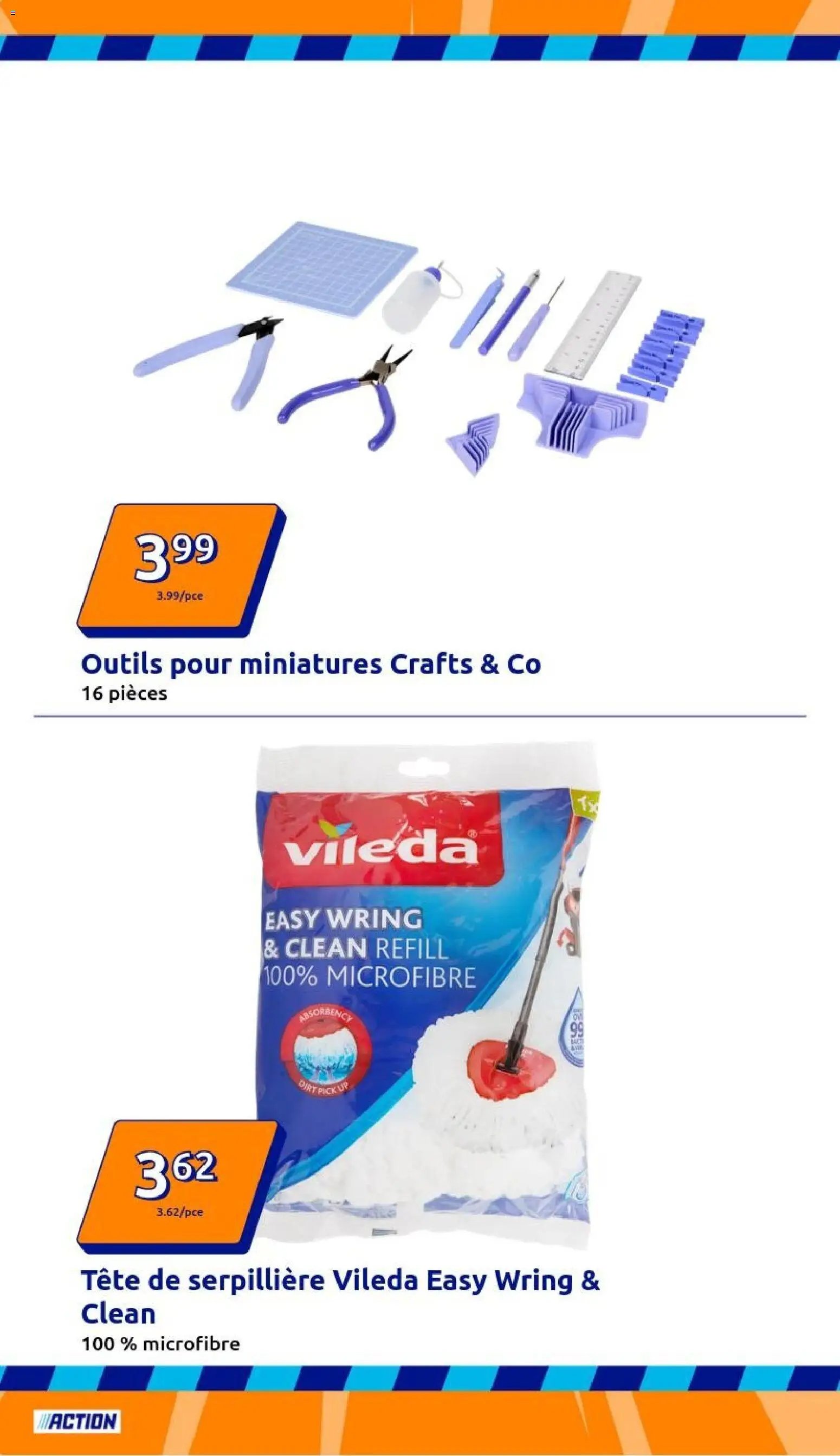 Action catalogue de la semaine 4