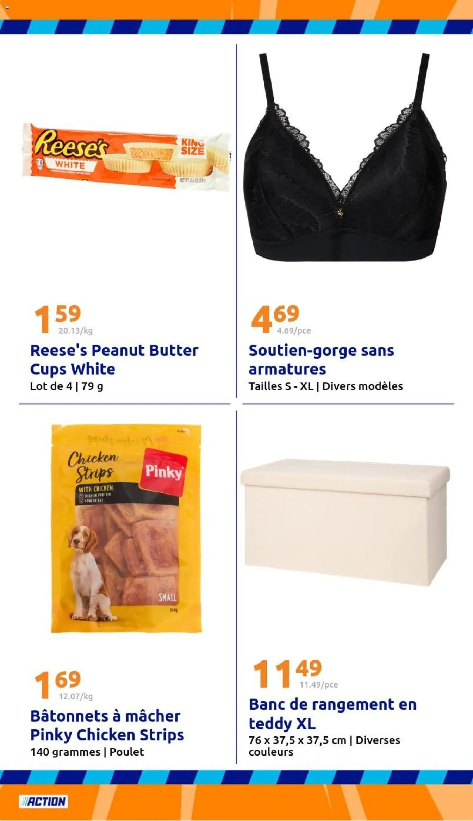 Action catalogue de la semaine 4