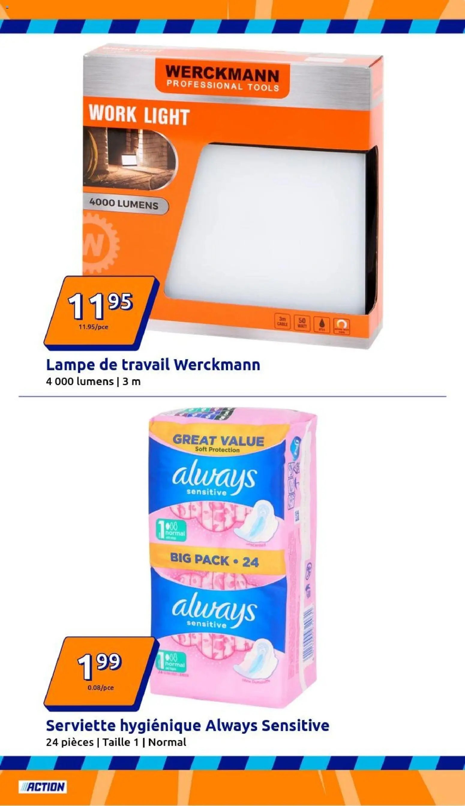 Action catalogue de la semaine 4