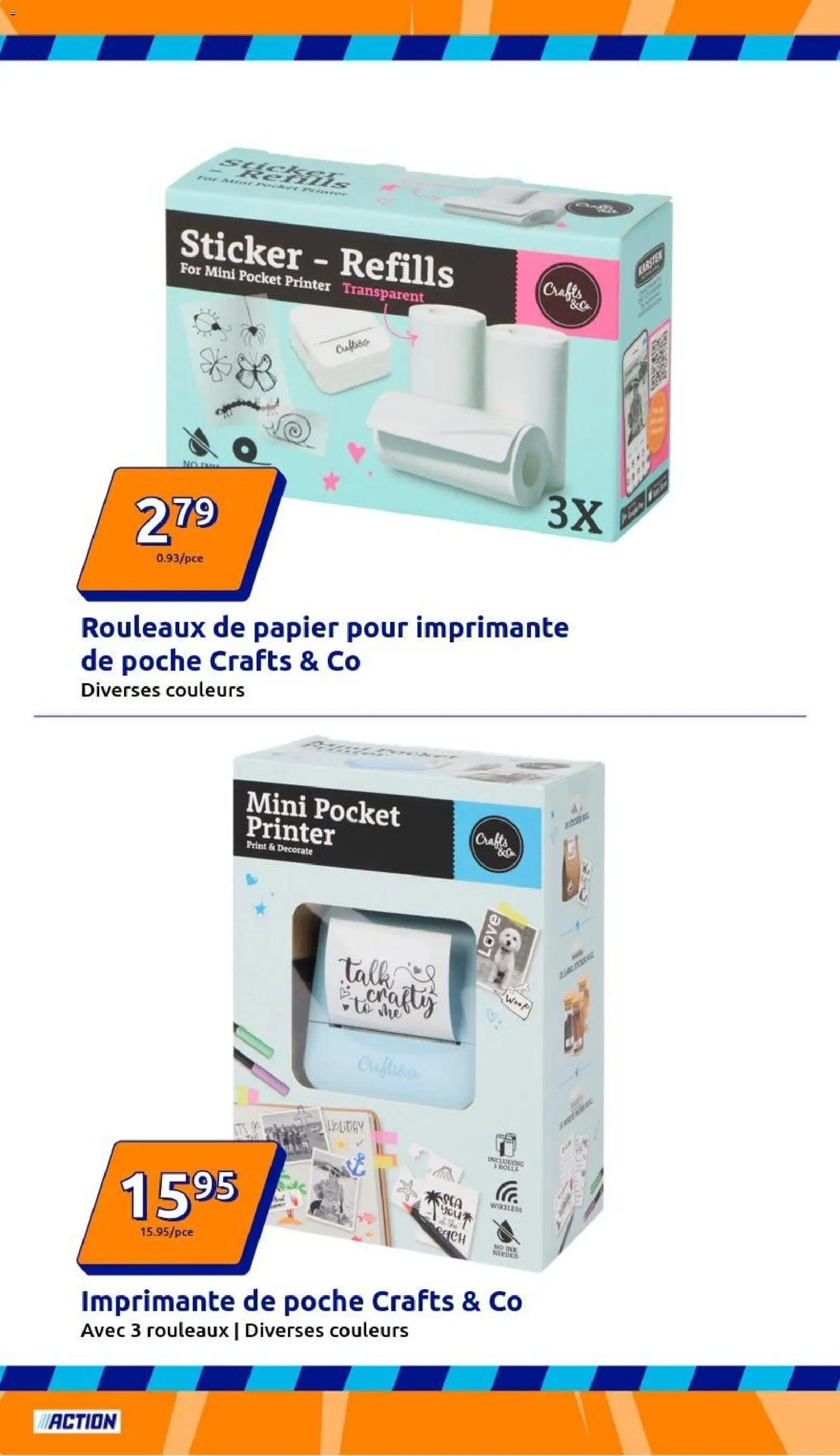 Action catalogue de la semaine 4