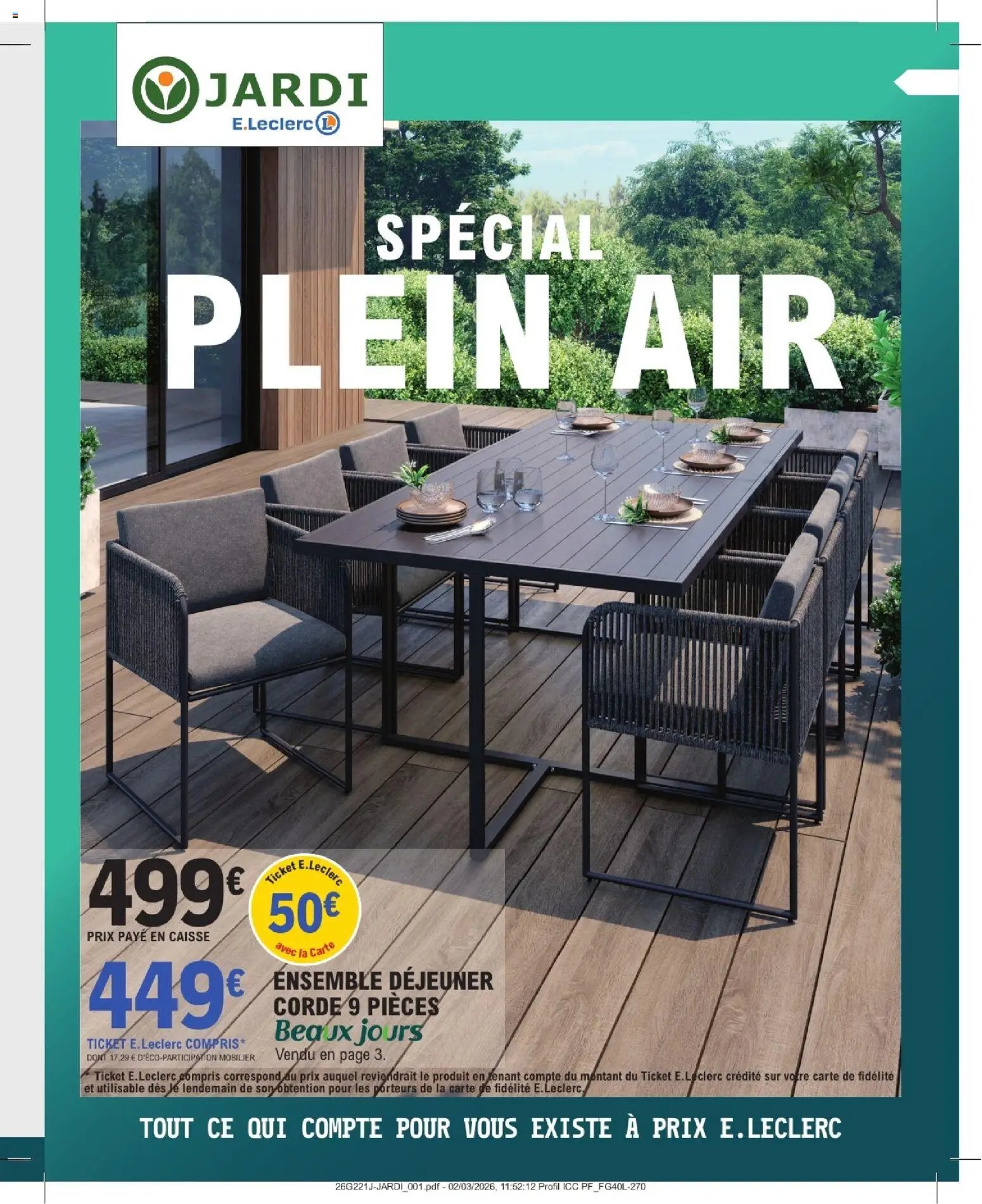 Brico E.Leclerc - Plein air 