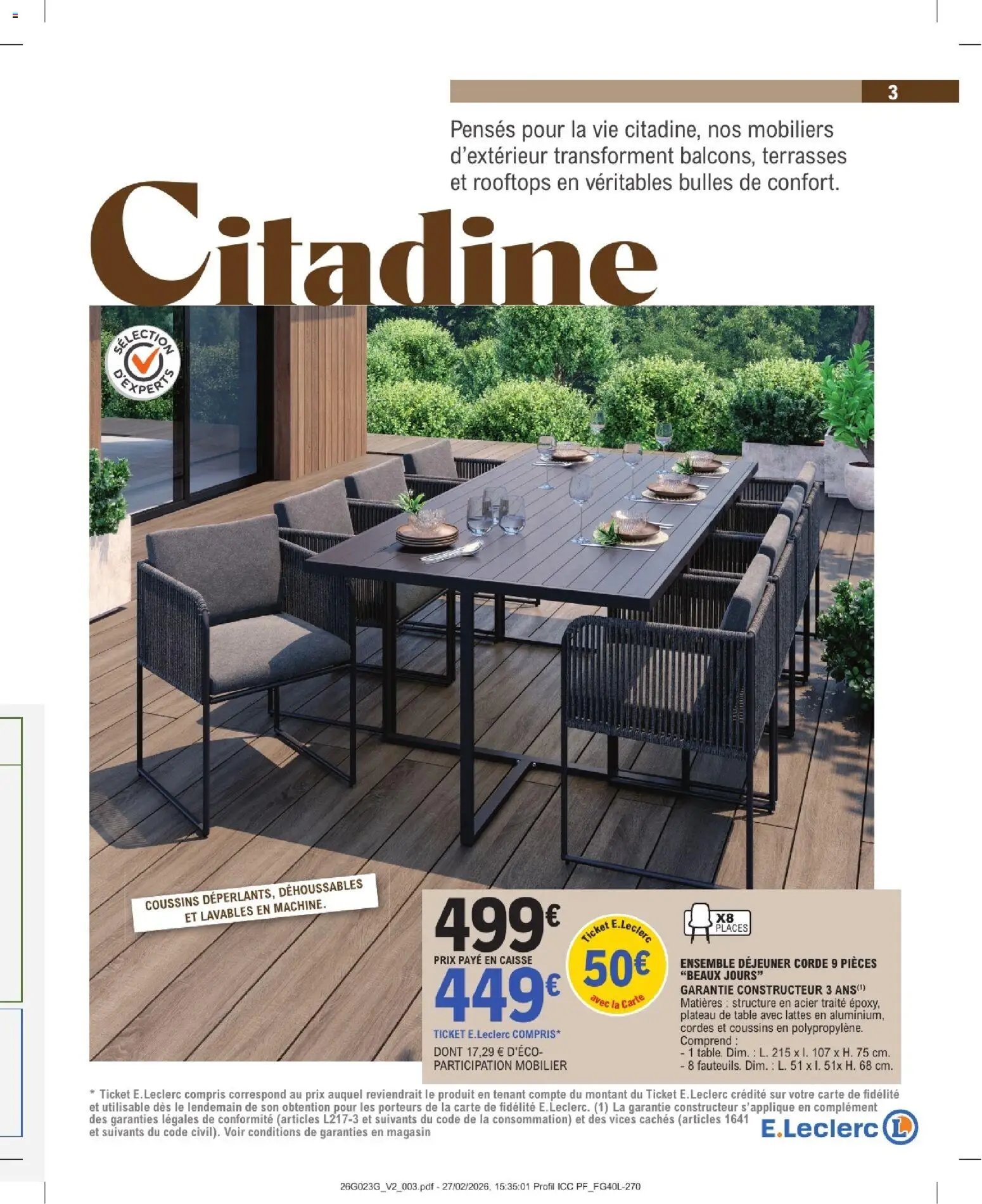 Brico E.Leclerc - Plein air 