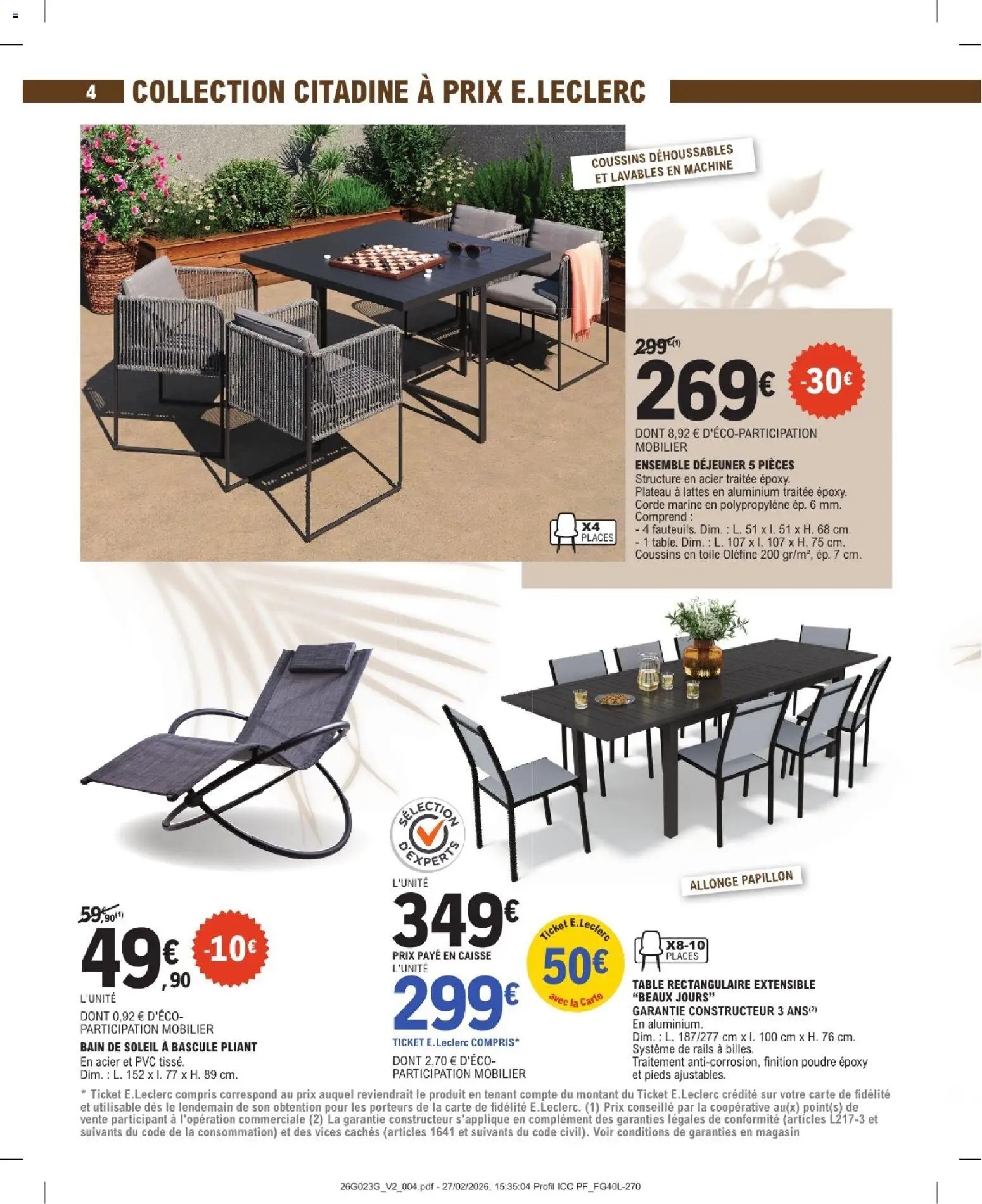 Brico E.Leclerc - Plein air 