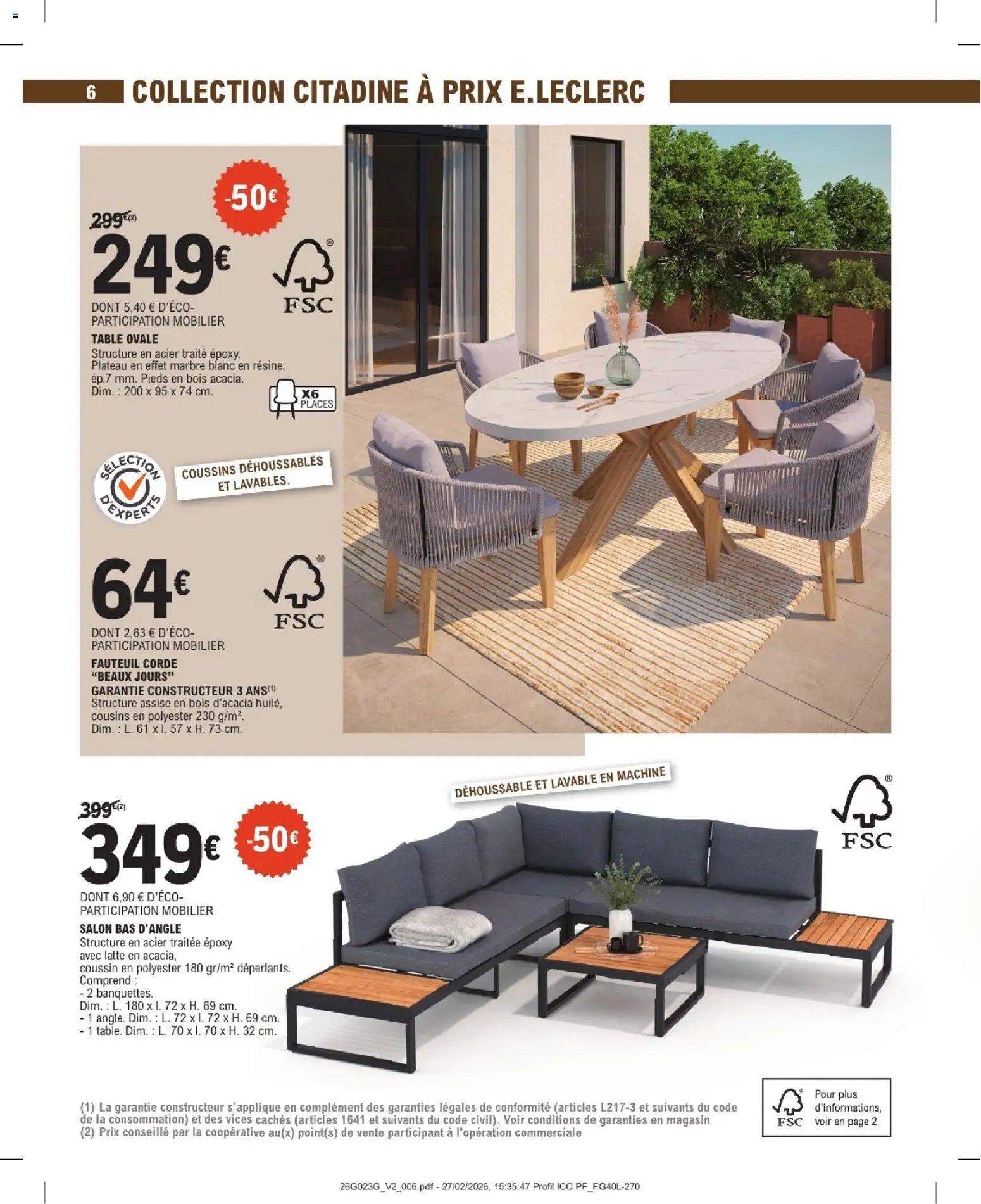 Brico E.Leclerc - Plein air 