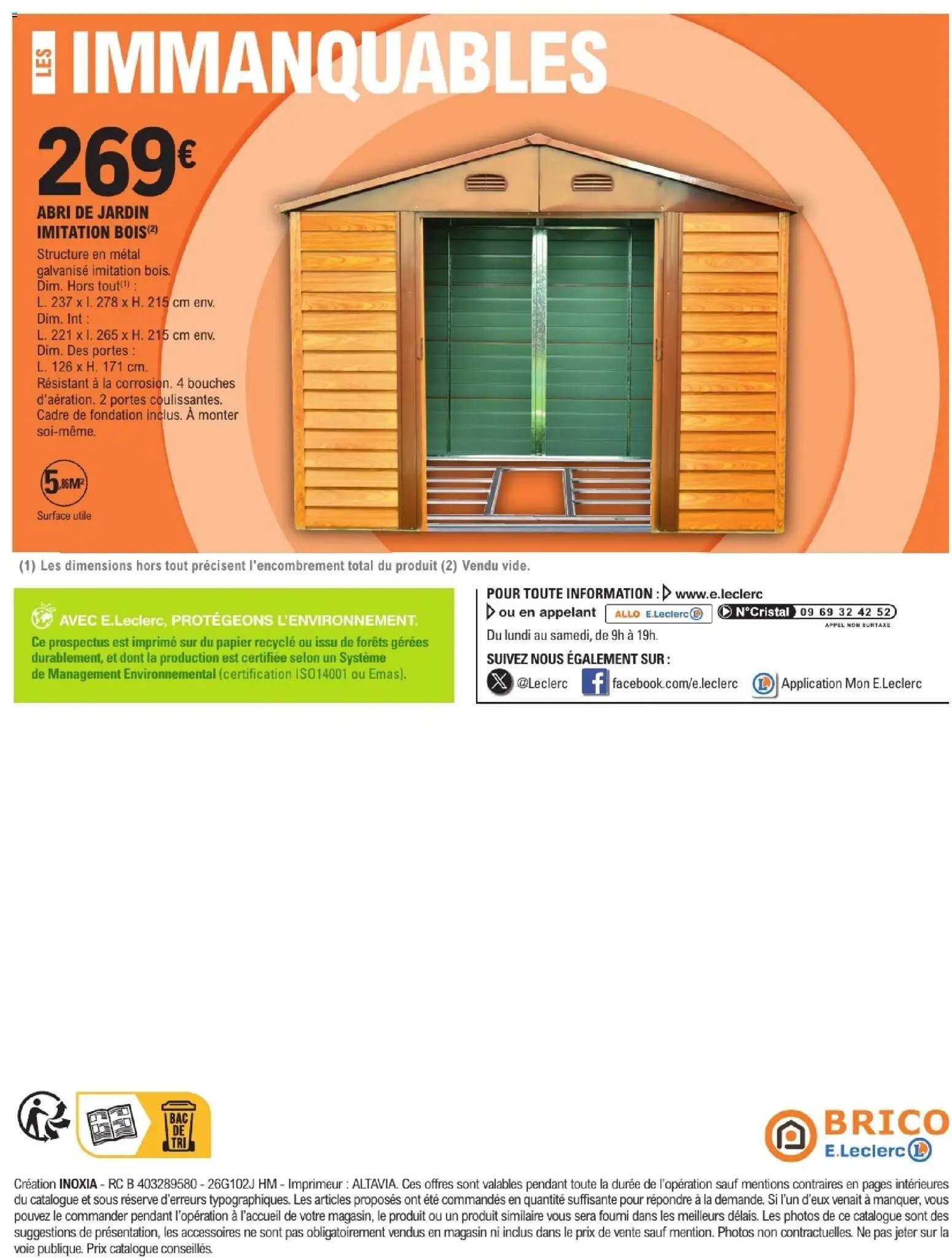 Brico E.Leclerc catalogue