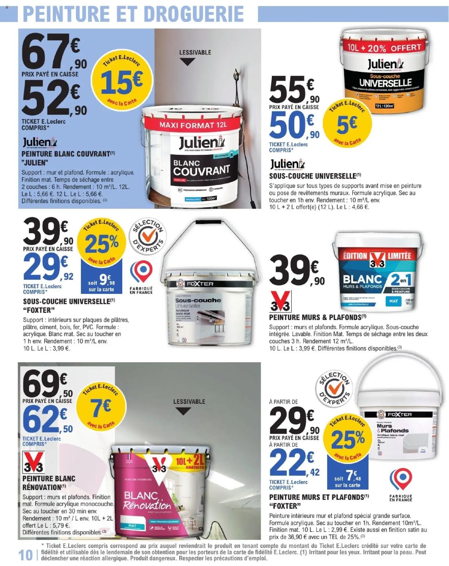 Brico E.Leclerc catalogue