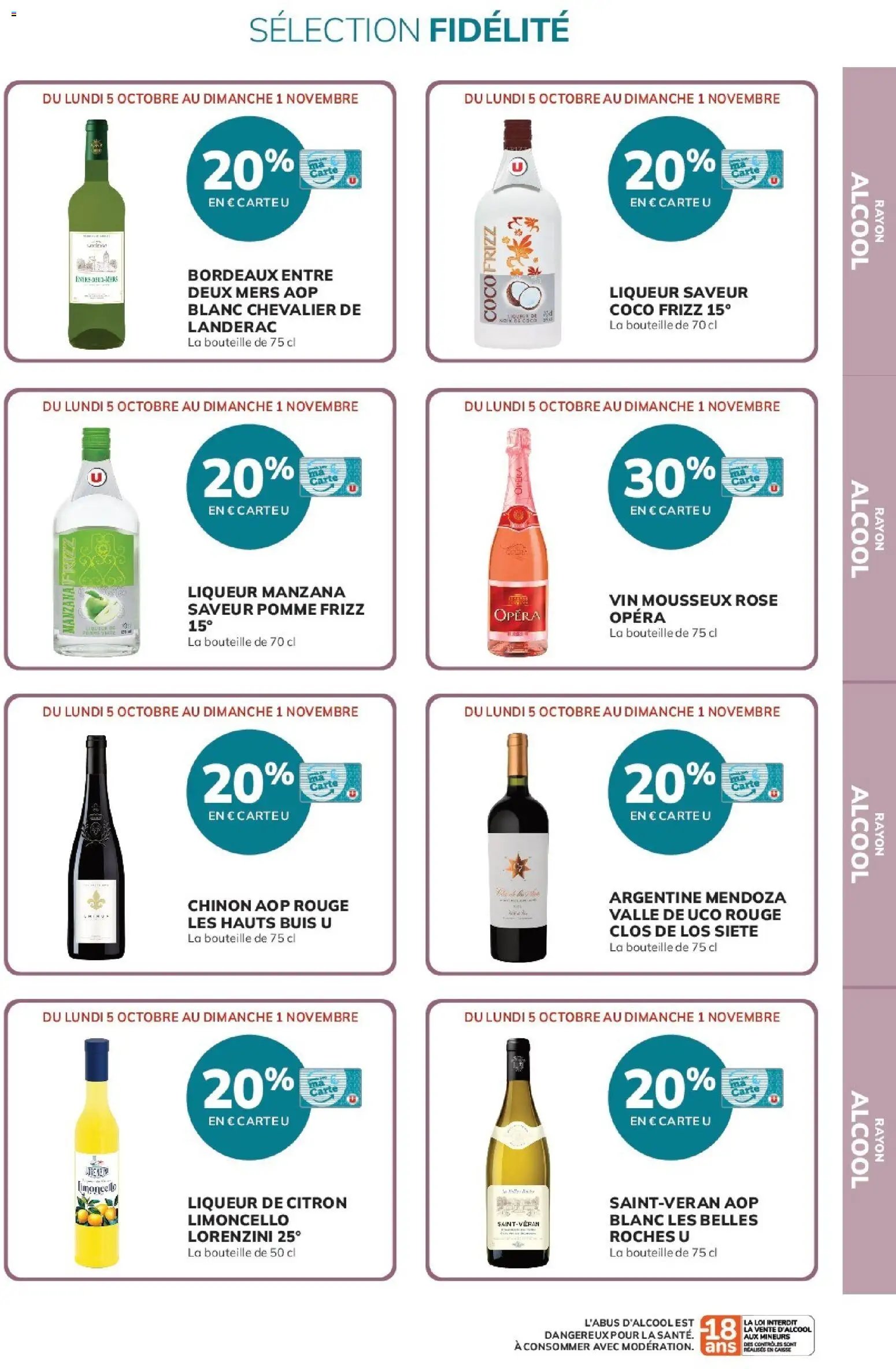 Super U - Ma sélection Carte U Octobre