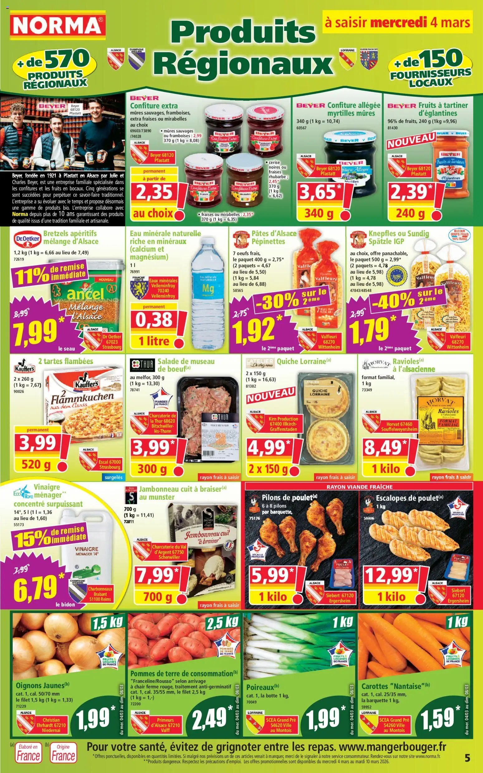 Norma catalogue (2026-03-04 - 2026-03-10)