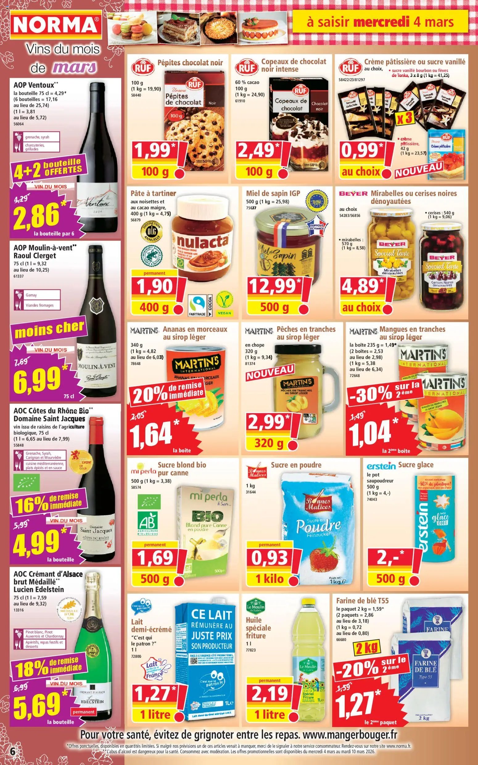 Norma catalogue (2026-03-04 - 2026-03-10)