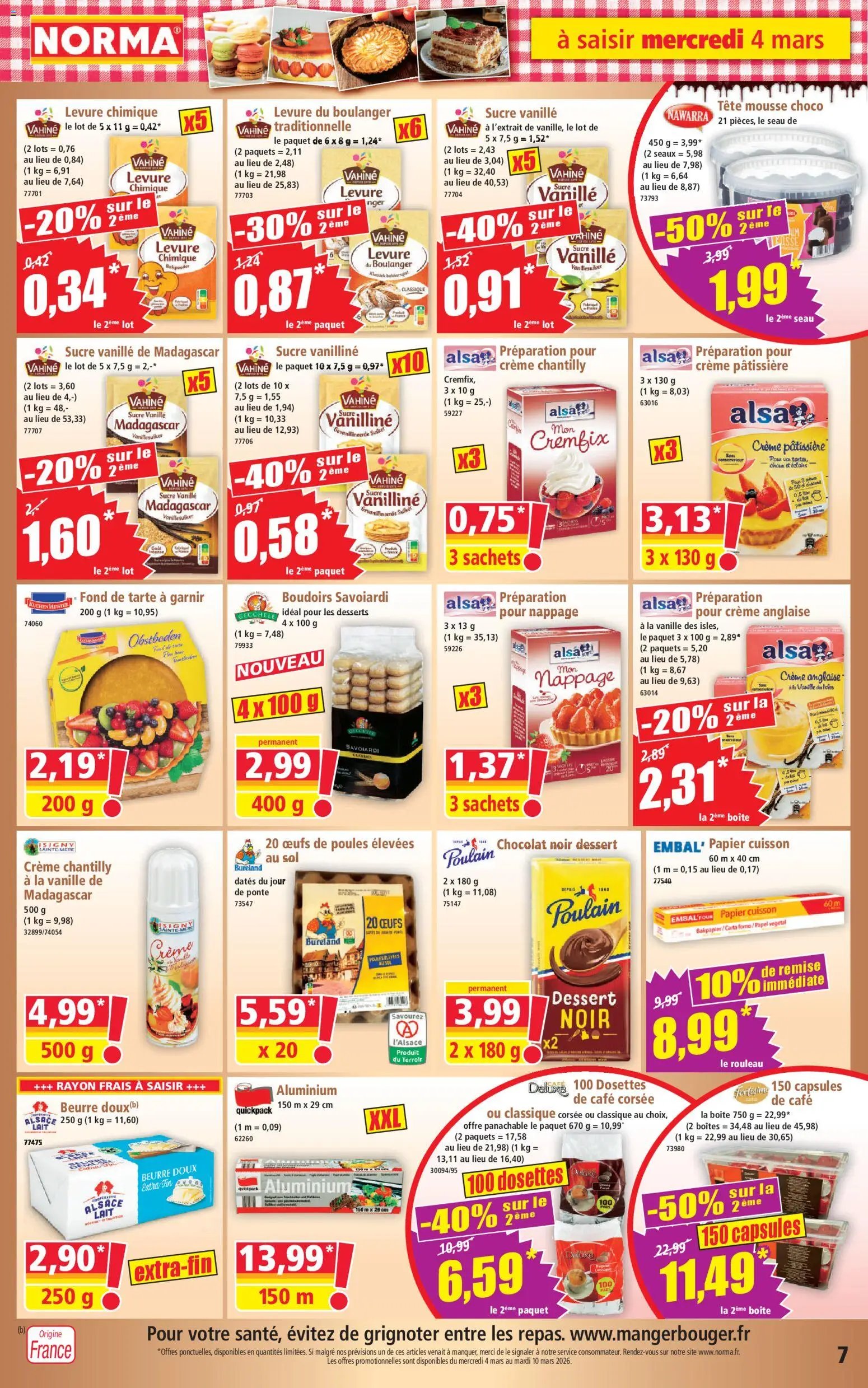 Norma catalogue (2026-03-04 - 2026-03-10)