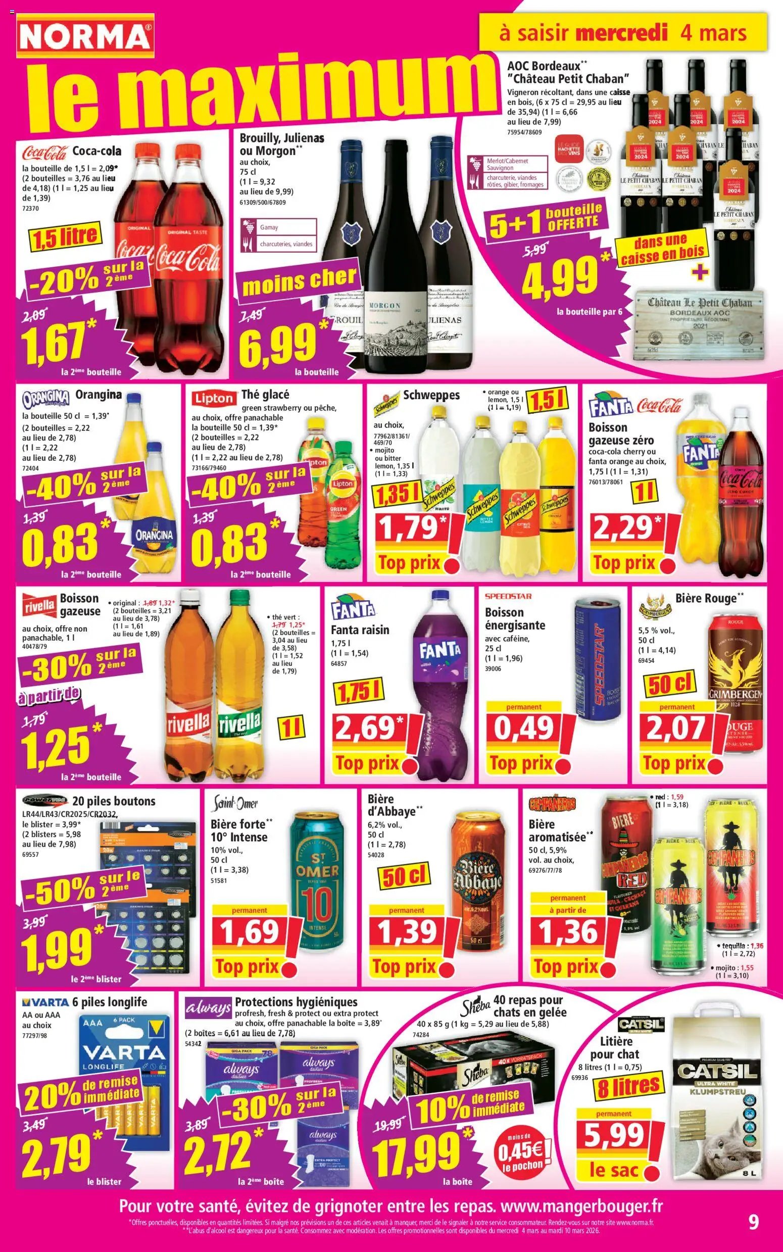 Norma catalogue (2026-03-04 - 2026-03-10)