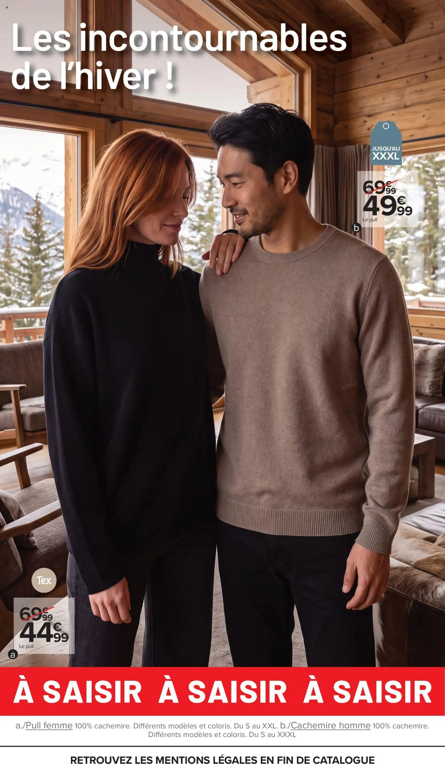 Carrefour Tex catalogue hiver
