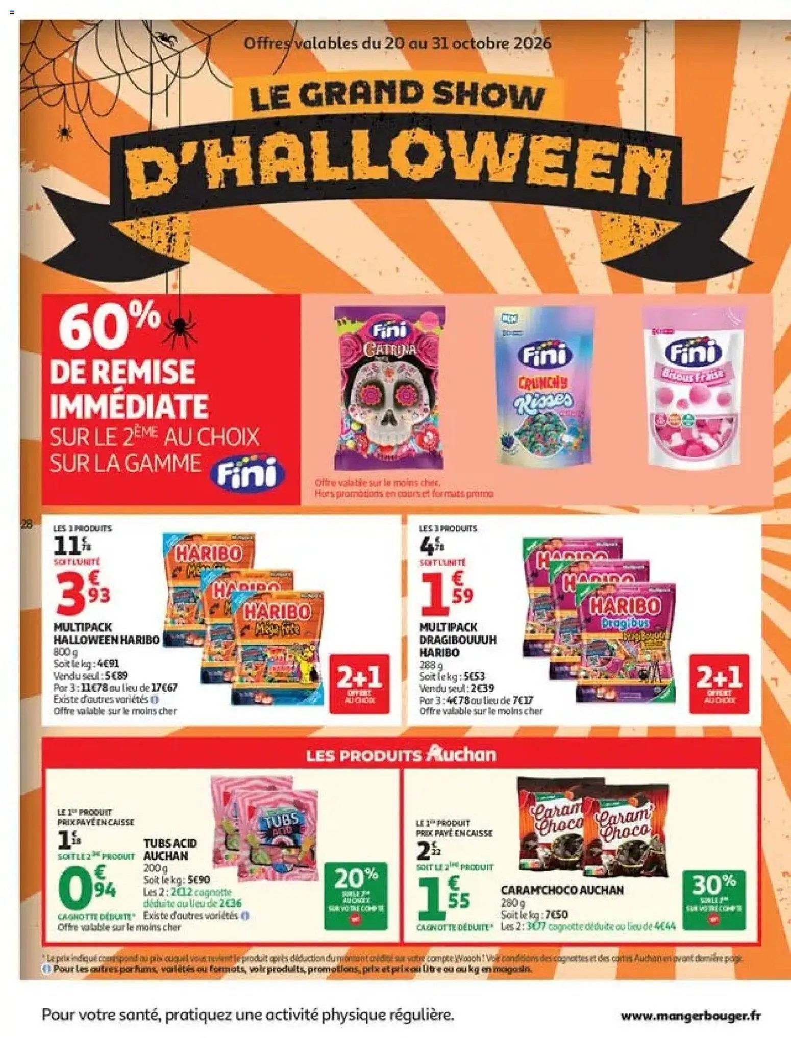 Auchan Automne, Halloween hypers